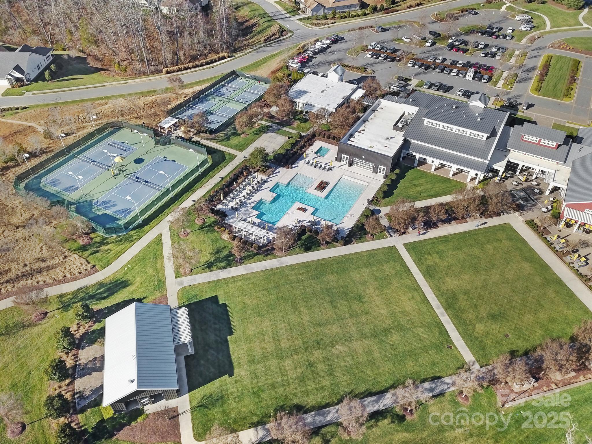 6255 Scuttle Lane, Unit 1104 Denver, NC 28037 - Photo 43 of 45 an aerial view of a residential houses with outdoor space