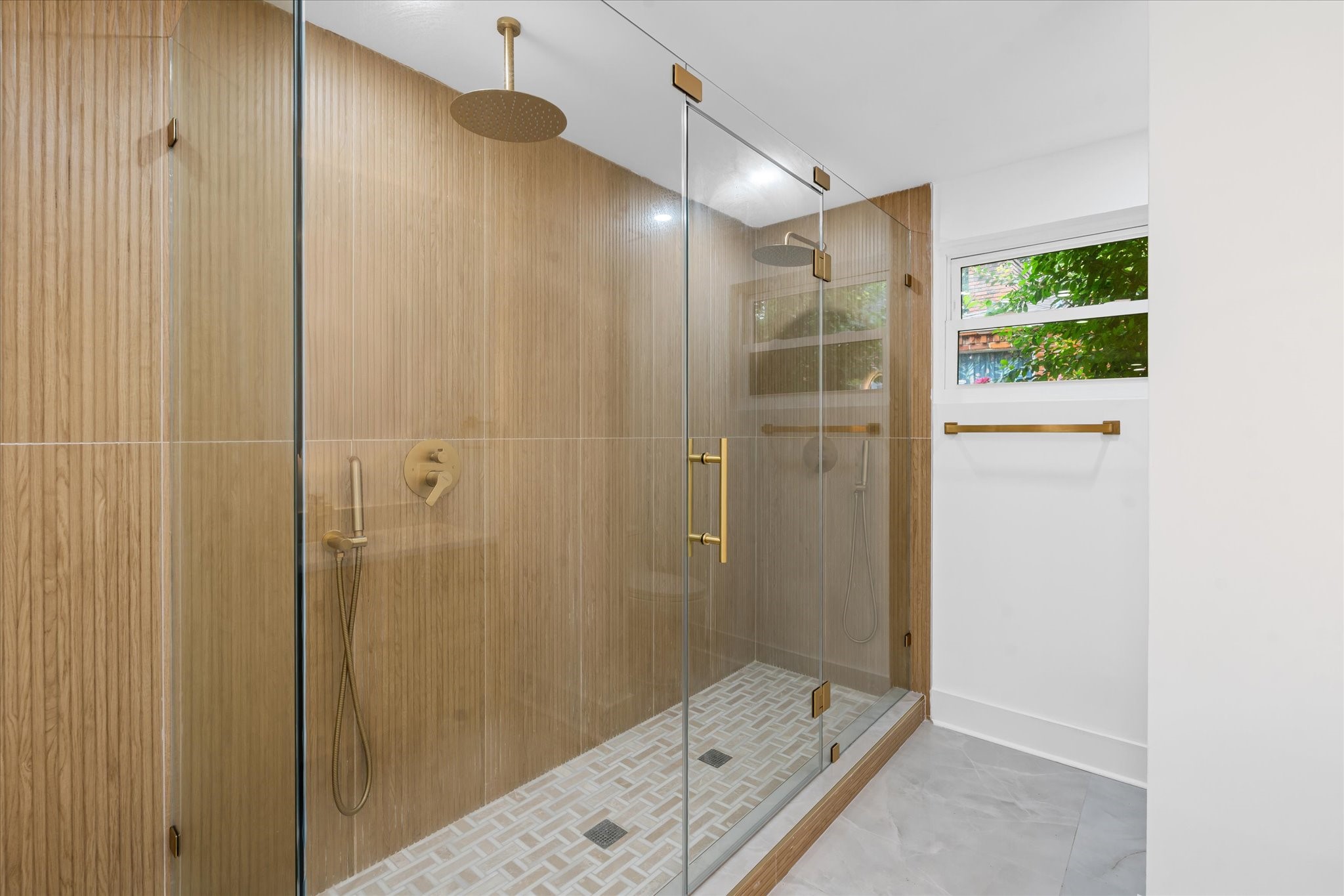 10730 Wickersham Lane Houston, TX 77042 - Photo 42 of 49 Huge shower in master bathroom