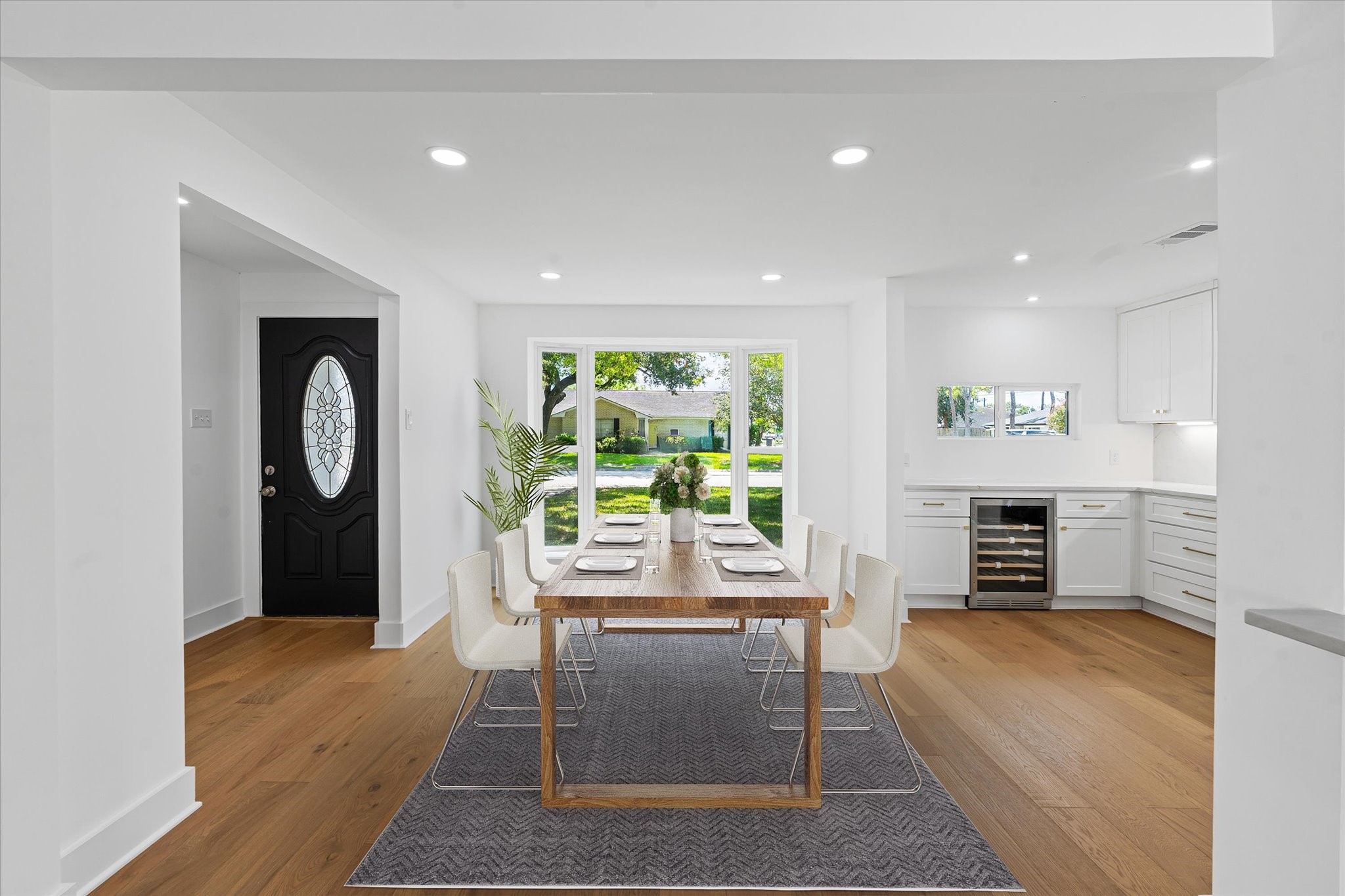 10730 Wickersham Lane Houston, TX 77042 - Photo 6 of 49 virtual staging of dining room