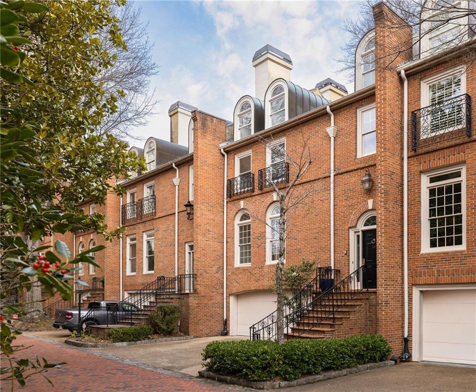 a front view of a multi story residential apartment building