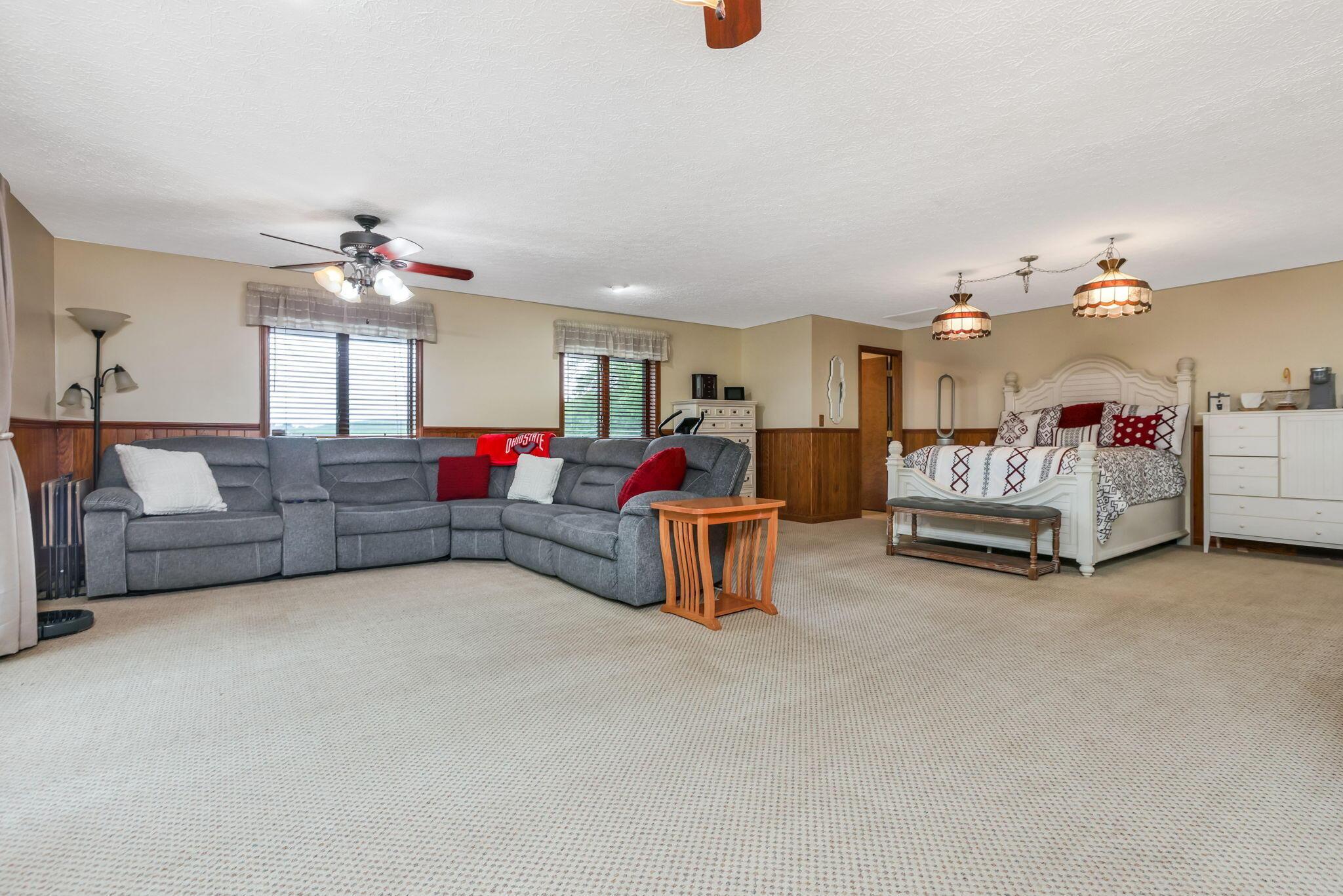8485 Benson Road Northwest Carroll, OH 43112 - Photo 31 of 63 upstairs bedroom/ rec room