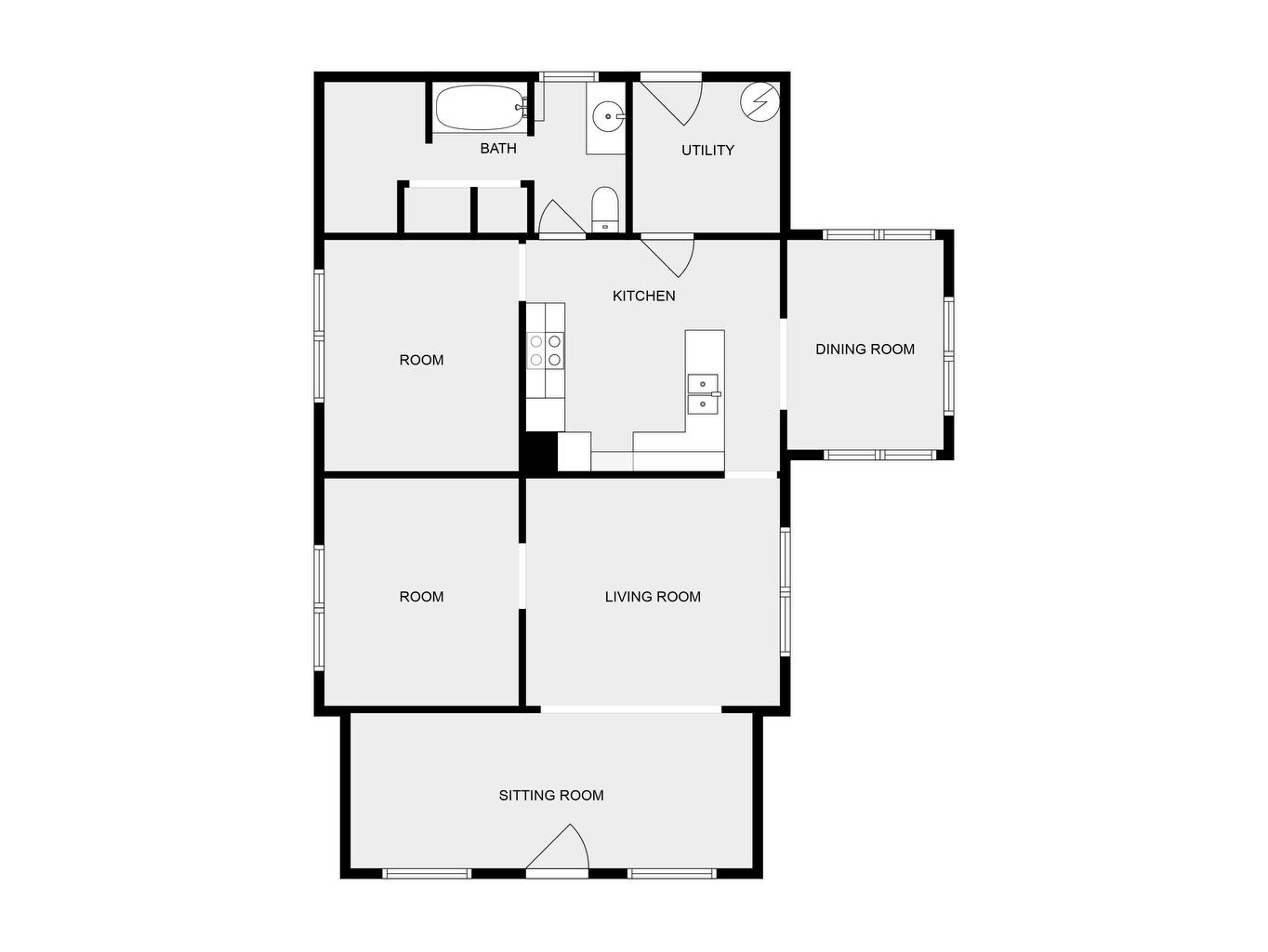 19575 Keller Road Foley, AL 36535 - Photo 17 of 17 View of home floor plan