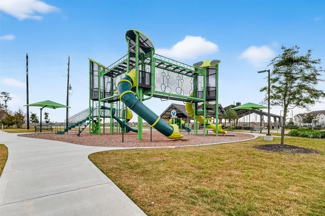 a view of outdoor space with seating