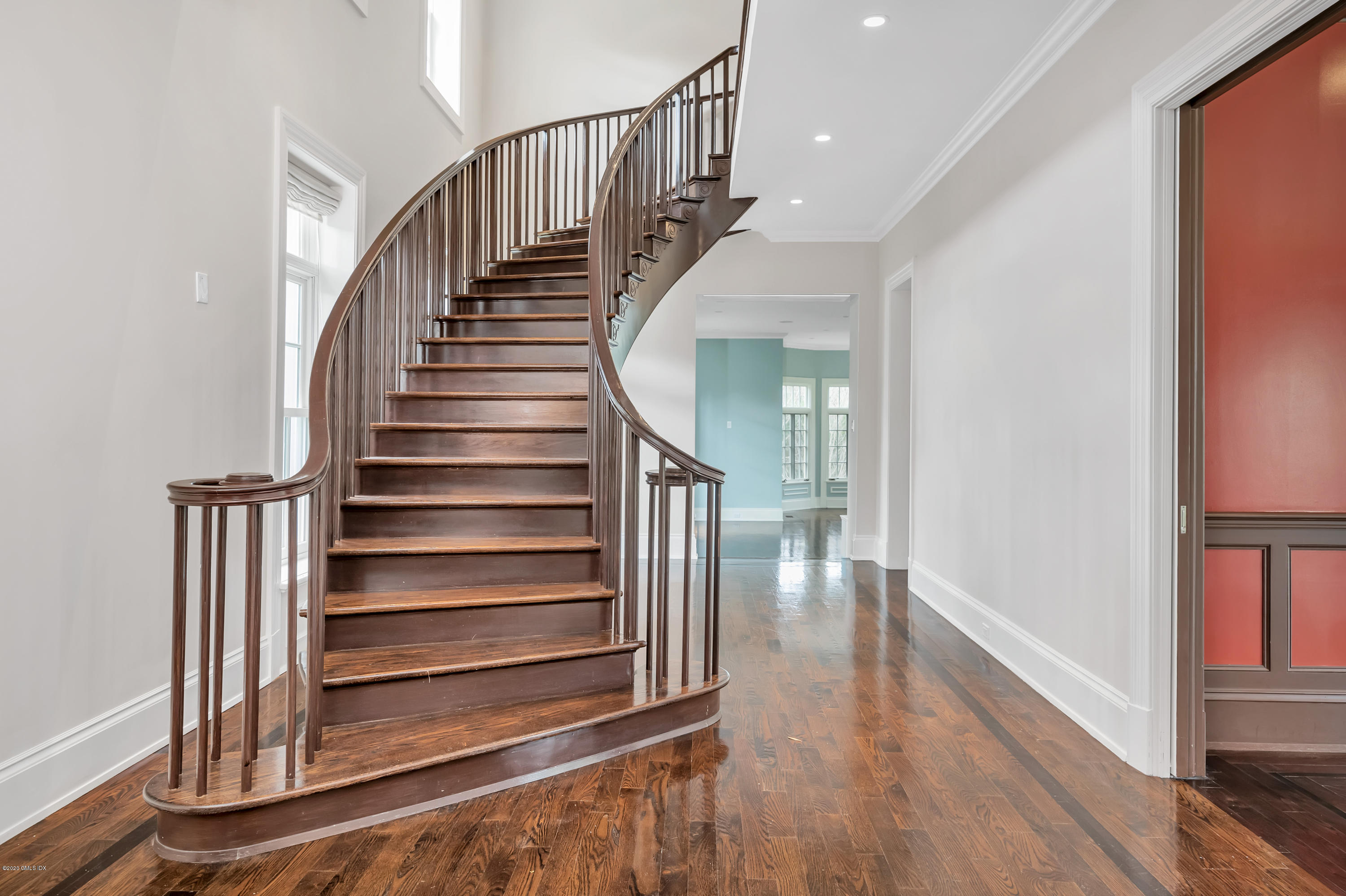 397 Riversville Road Greenwich, CT 06831 - Photo 2 of 21 a view of entryway and hall with wooden floor