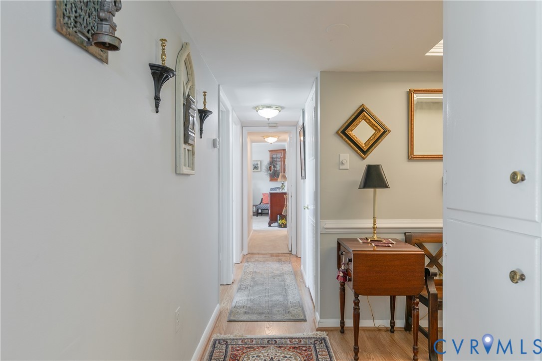 2956 Hathaway Road, Unit U1212 Richmond, VA 23225 - Photo 15 of 31 Hall from living areas, past entry, to bedrooms