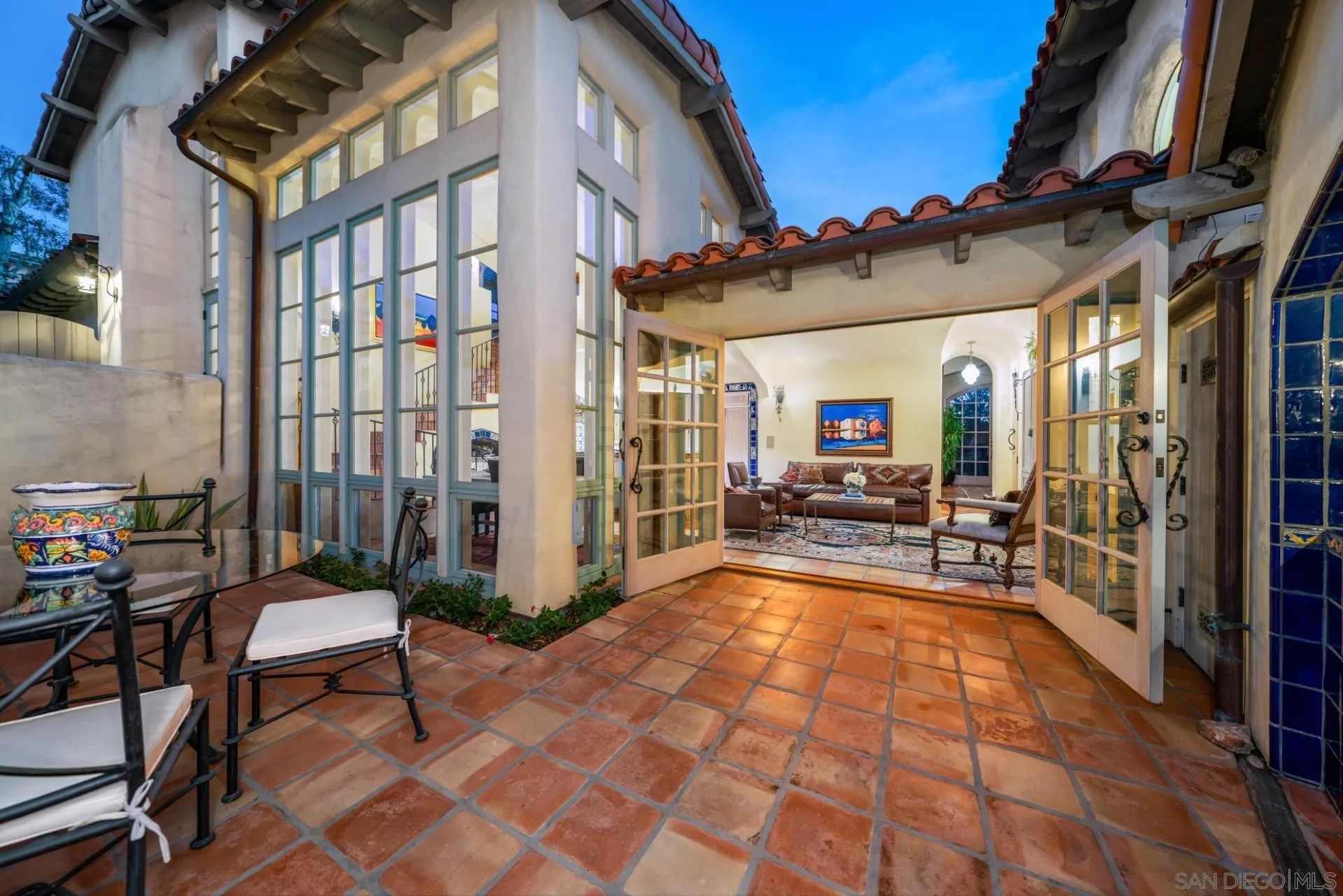 6174 El Tordo Rancho Santa Fe, CA 92067 - Photo 16 of 58 a view of a lobby with chair and front door
