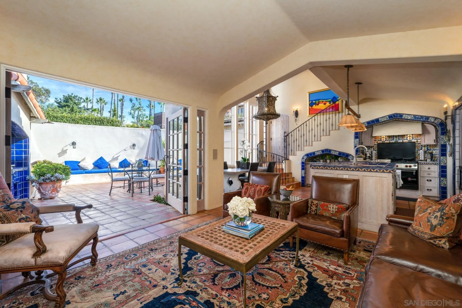 6174 El Tordo Rancho Santa Fe, CA 92067 - Photo 10 of 58 a living room with furniture and a floor to ceiling window