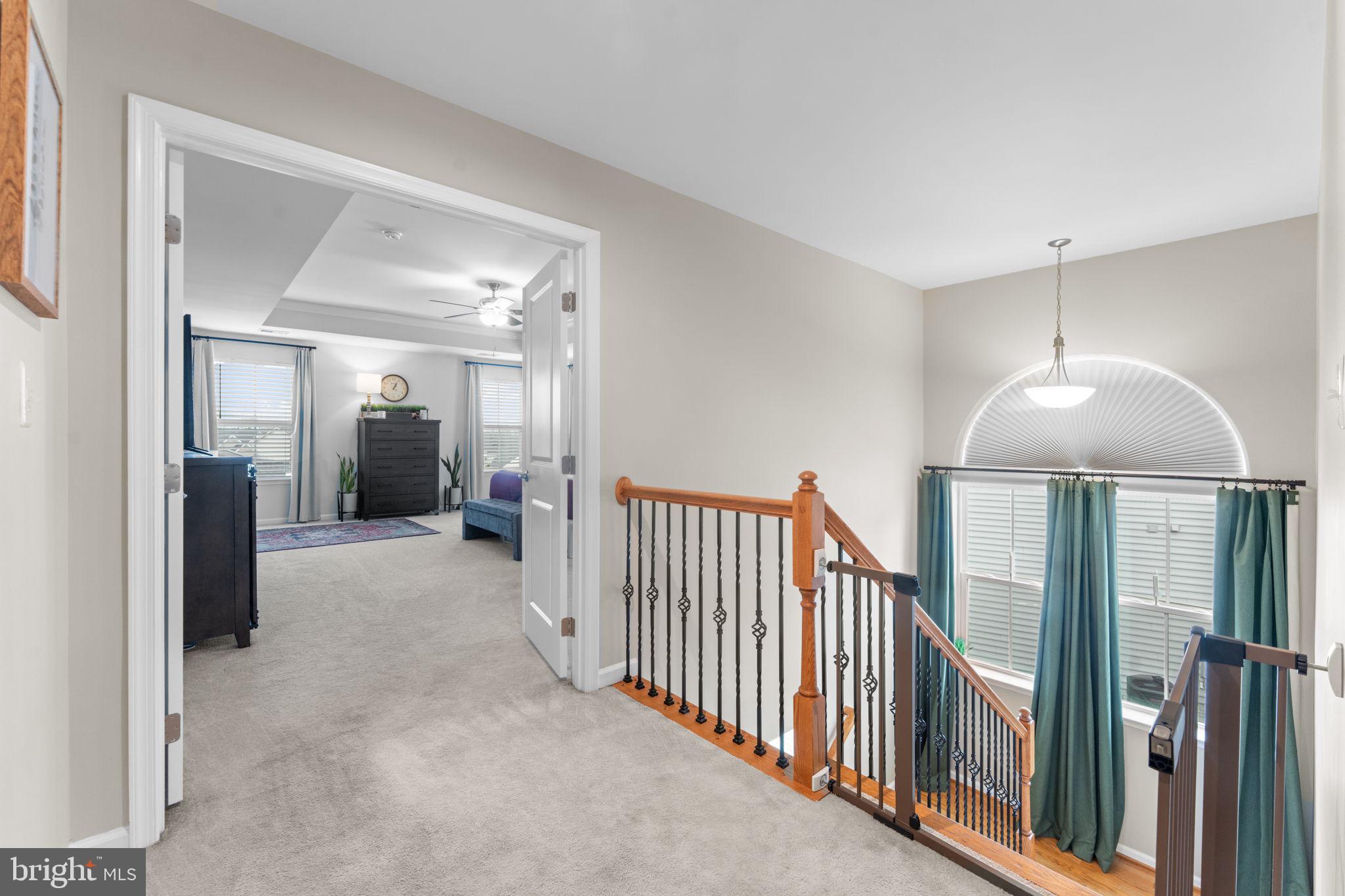 12432 Mays Quarter Road Woodbridge, VA 22192 - Photo 46 of 94 a view of a hallway view with staircase