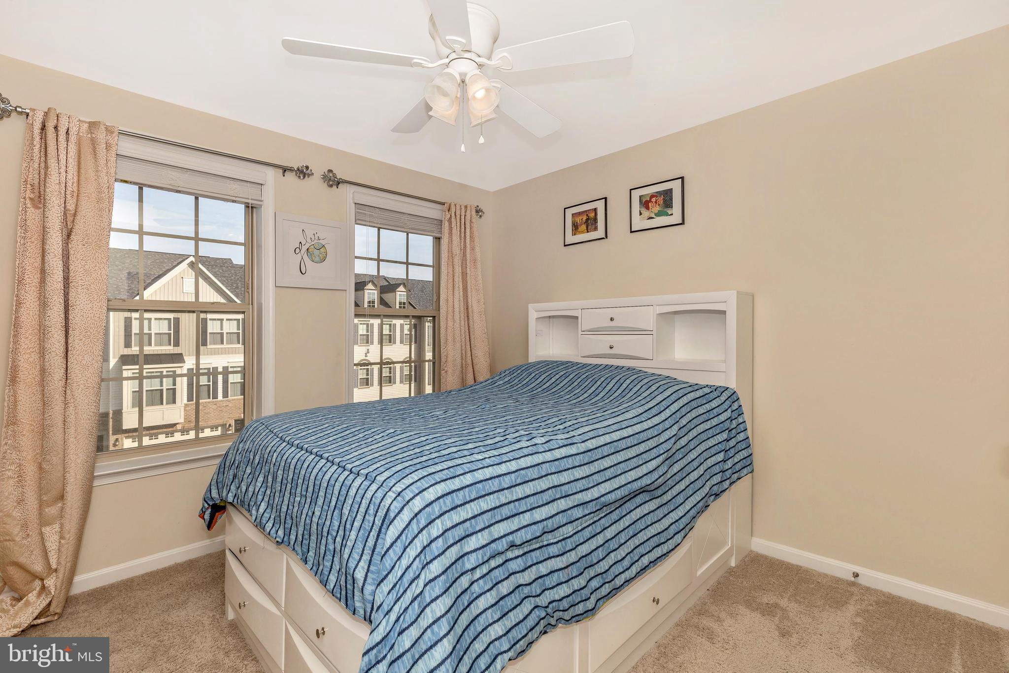 4730 Cambria Road Frederick, MD 21703 - Photo 24 of 42 Bedroom two with ceiling fan