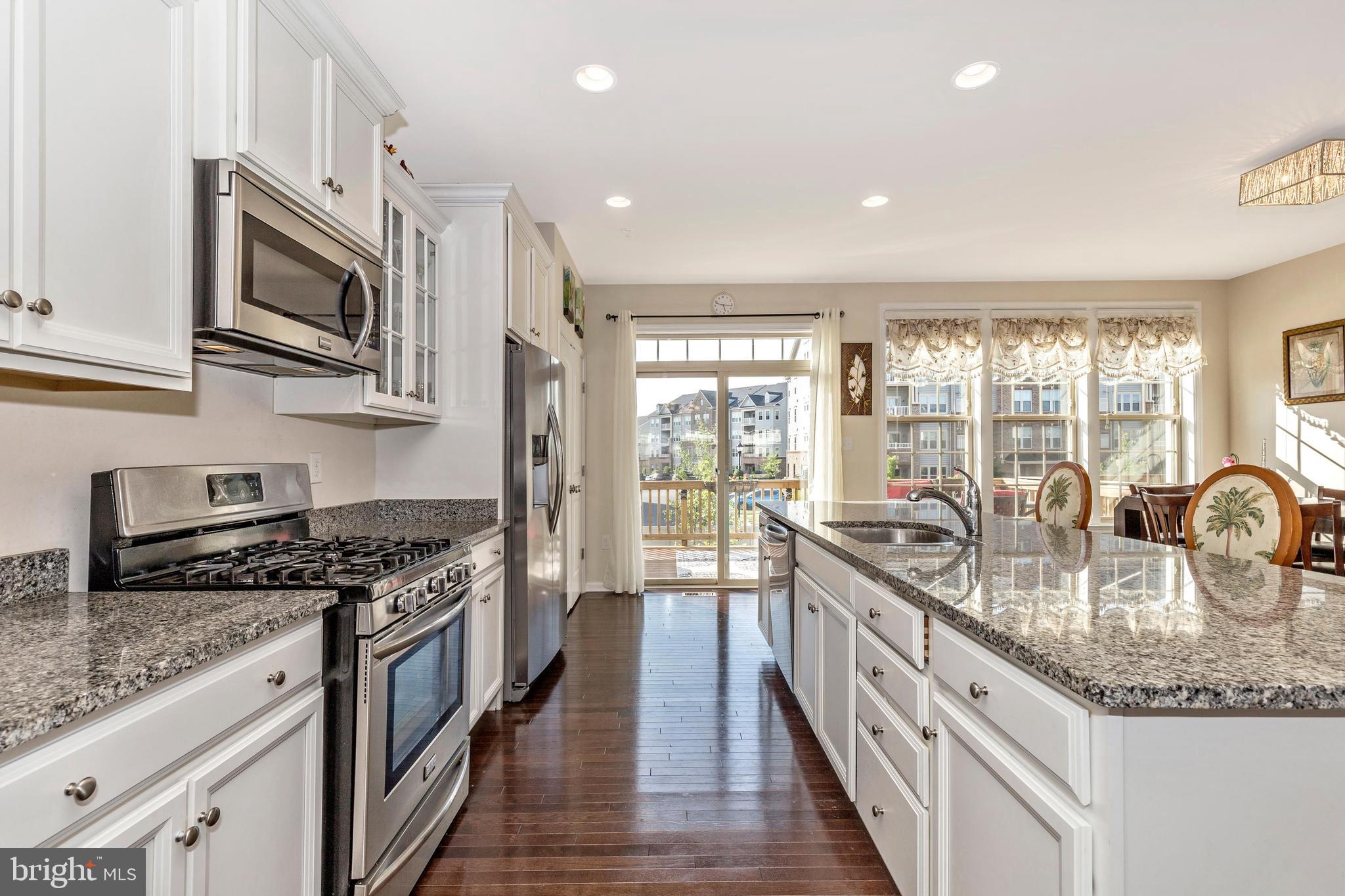 4730 Cambria Road Frederick, MD 21703 - Photo 7 of 42 Stainless steel appliances with white cabinets