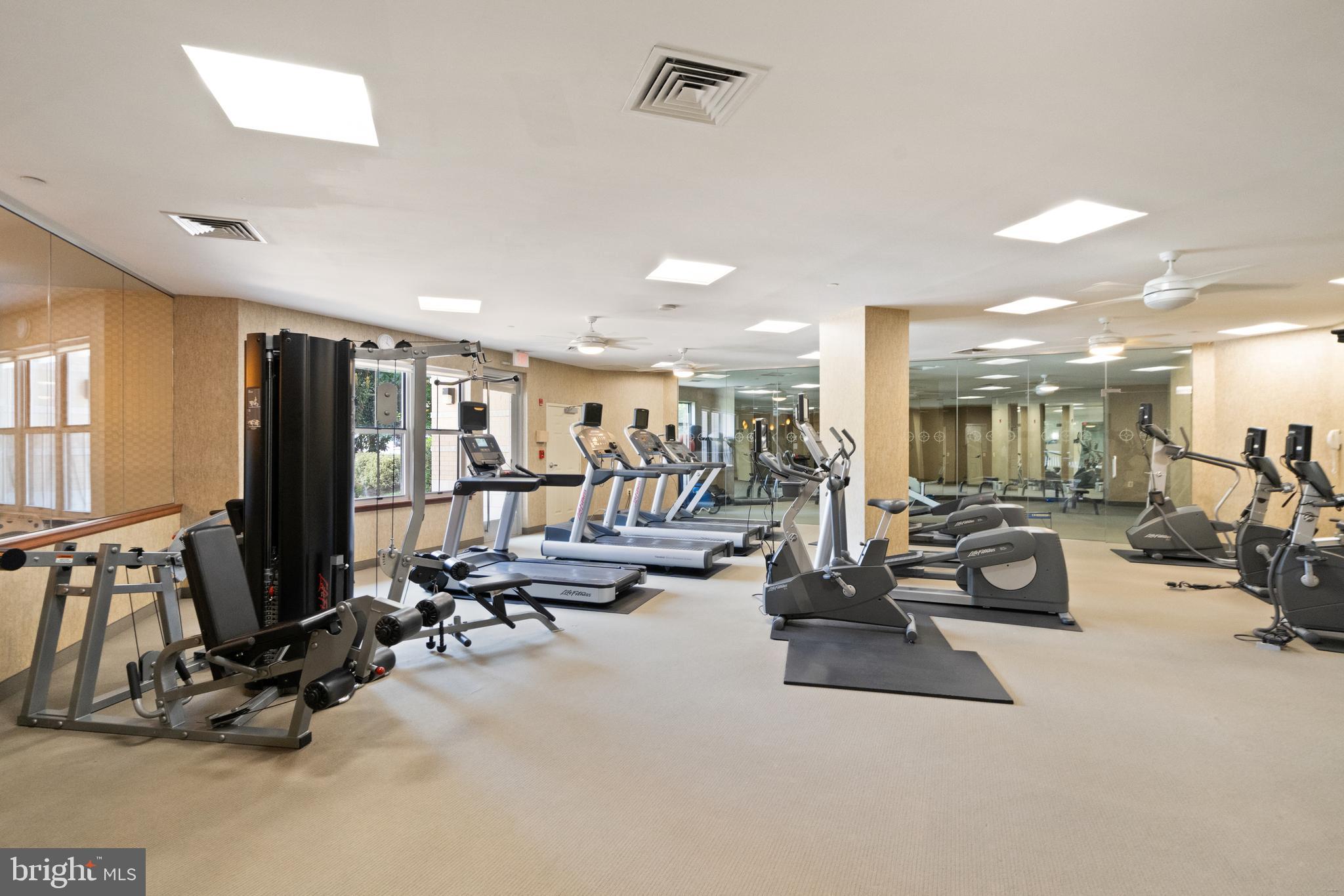11800 Sunset Hills Road, Unit 1120 Reston, VA 20190 - Photo 41 of 61 Gym on the first floor