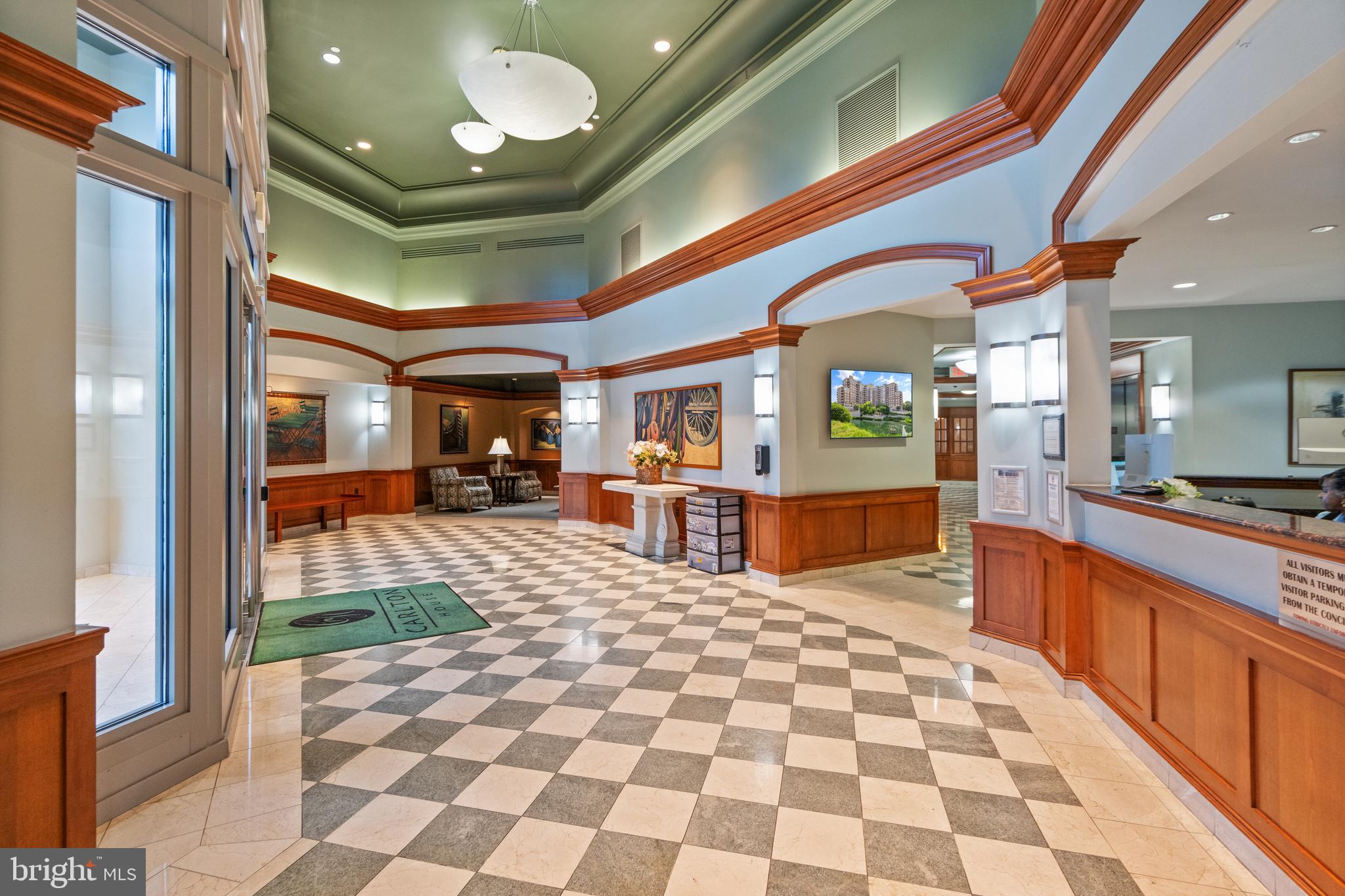 11800 Sunset Hills Road, Unit 1120 Reston, VA 20190 - Photo 43 of 61 Foyer with Concierge