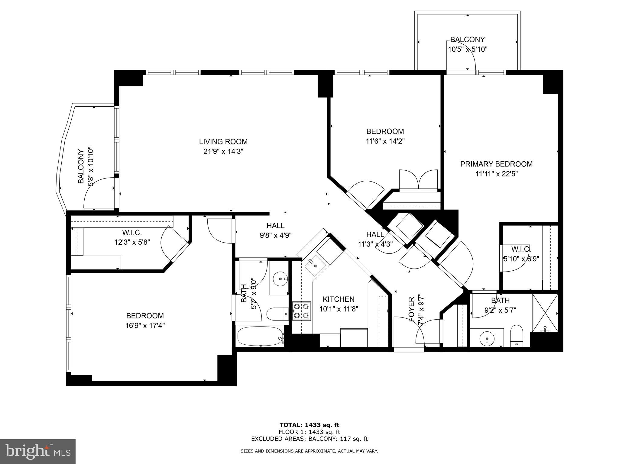 11800 Sunset Hills Road, Unit 1120 Reston, VA 20190 - Photo 61 of 61 Floor Plan