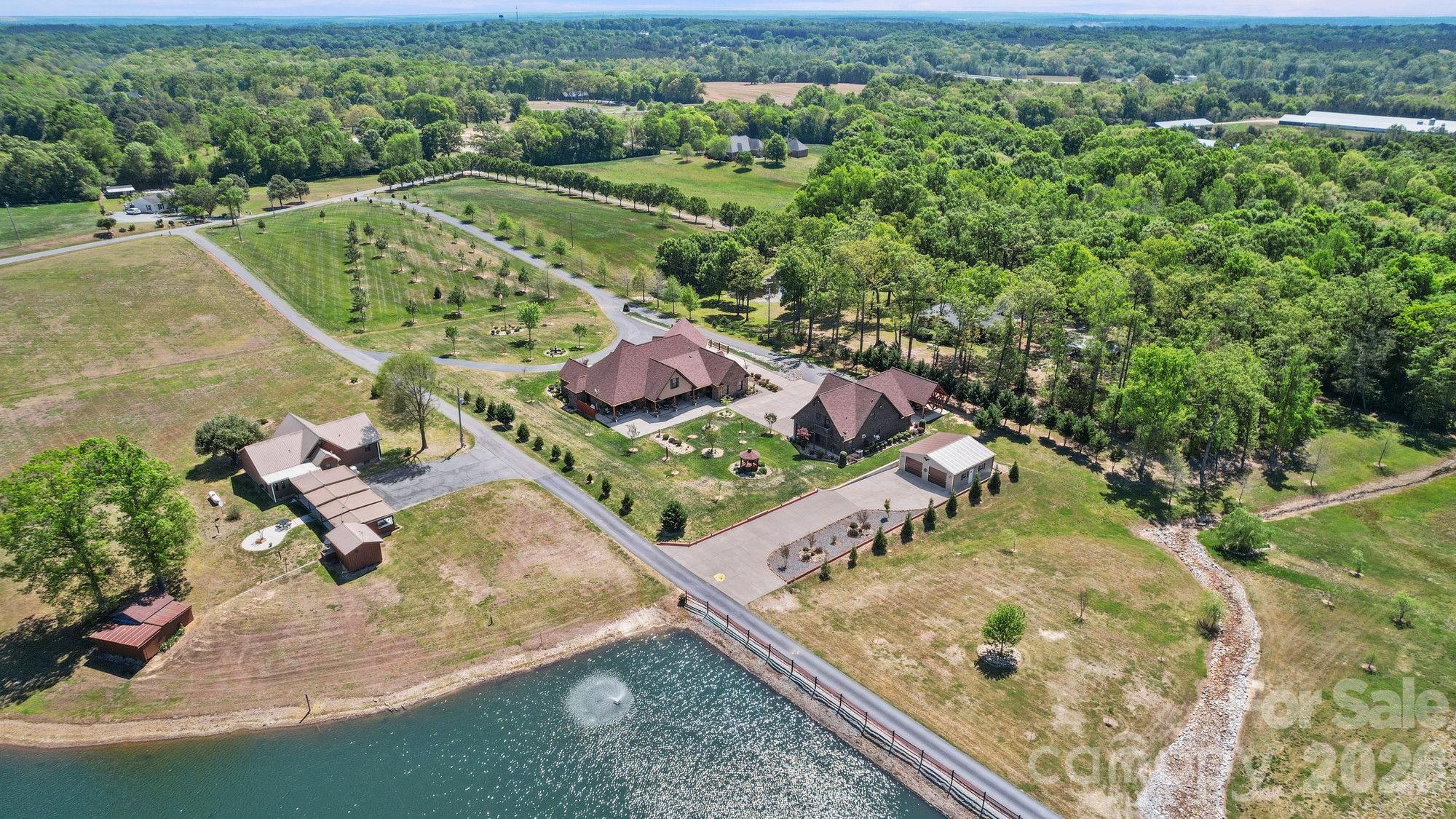 617 Caudle Road Peachland, NC 28133 - Photo 12 of 48 an aerial view of a house with a yard
