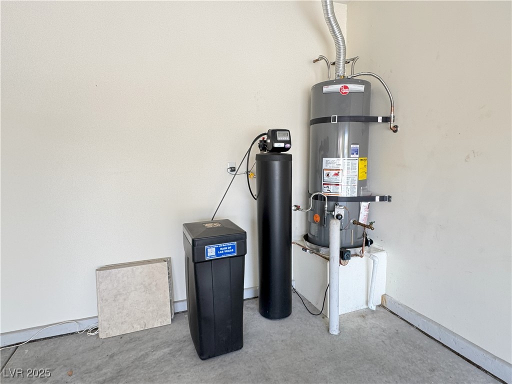 3013 Hartsville Road Henderson, NV 89052 - Photo 14 of 43 Utilities with secured water heater