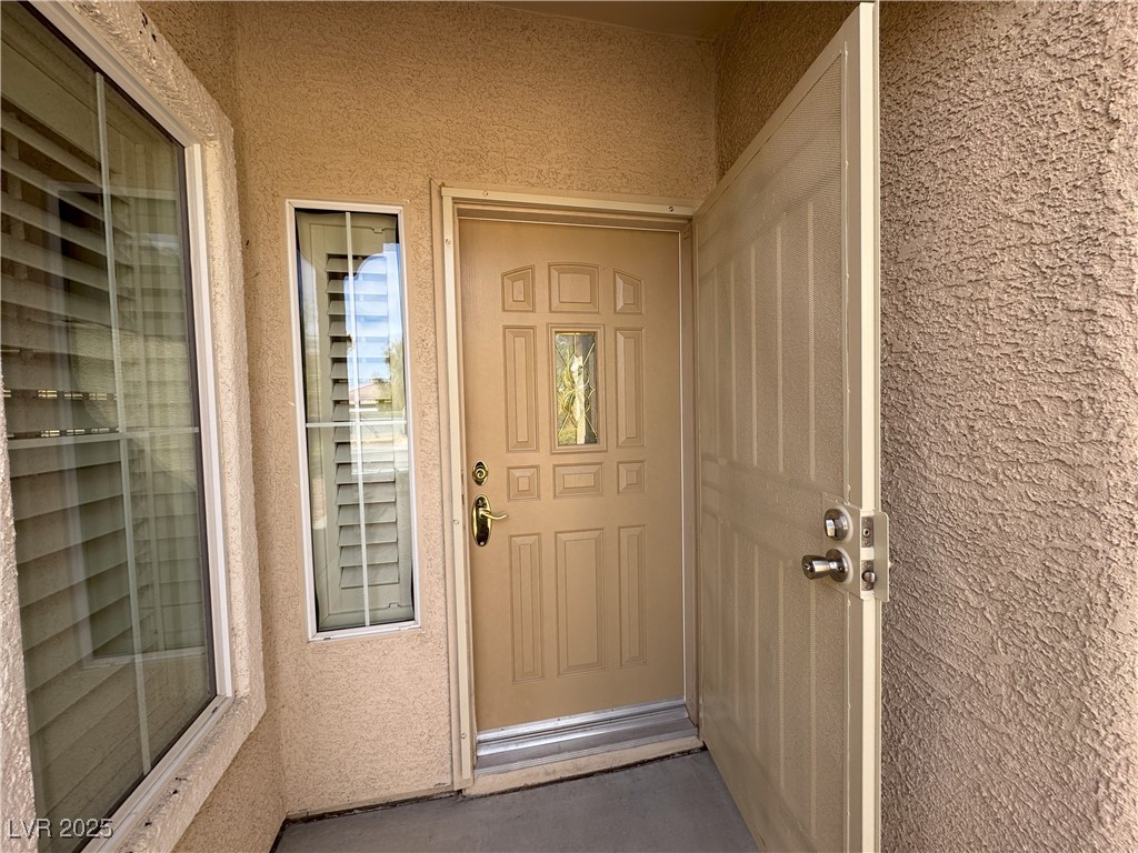 3013 Hartsville Road Henderson, NV 89052 - Photo 43 of 43 Property entrance with stucco siding