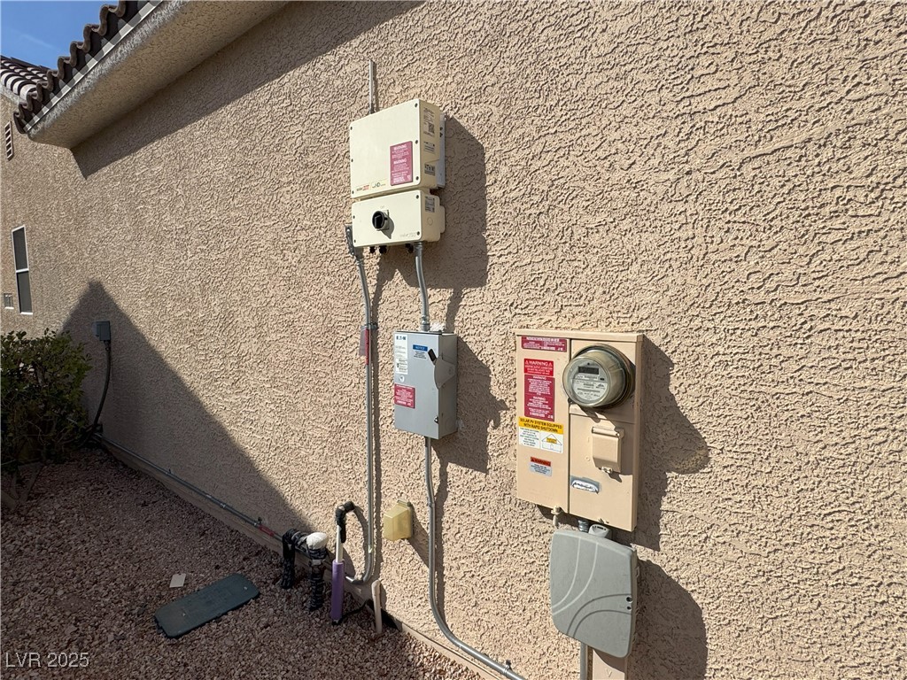 3013 Hartsville Road Henderson, NV 89052 - Photo 6 of 43 Details featuring stucco siding and electric meter