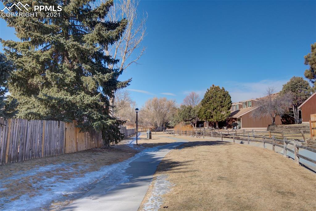 4509 North Carefree Circle Colorado Springs, CO 80917 - Photo 30 of 32 The complex adjoins the Village Seven Greenway. Take a power walk or exercise your dog!