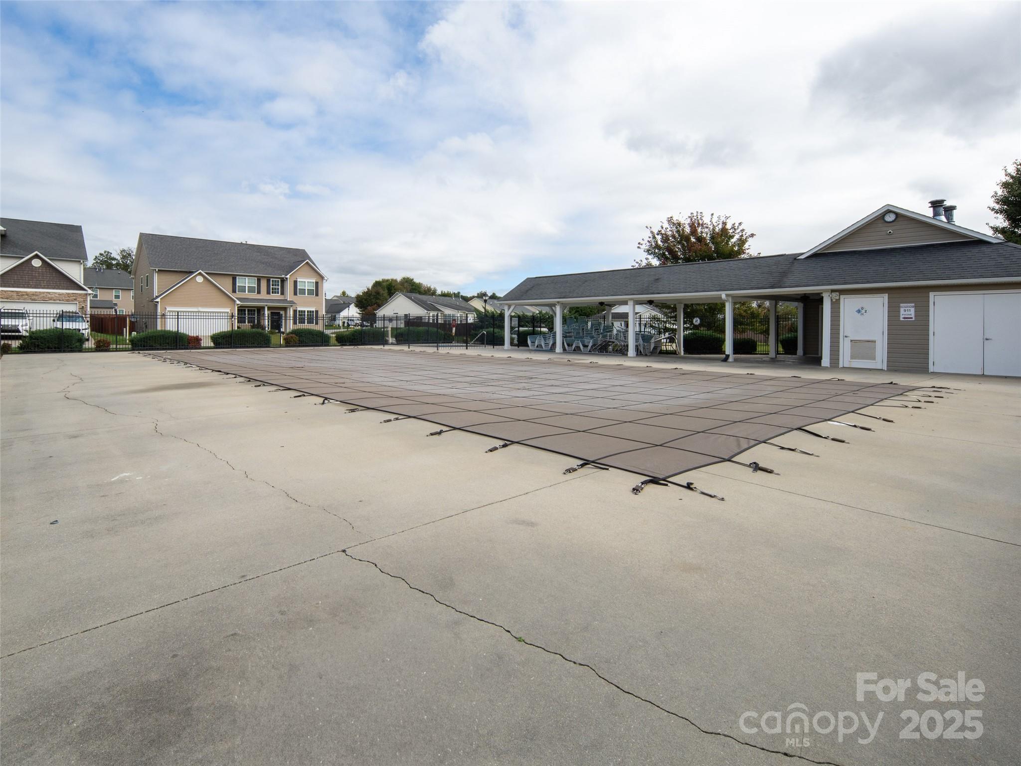 141 Black River Road Fletcher, NC 28732 - Photo 32 of 32 a front view of a house with a yard and garage