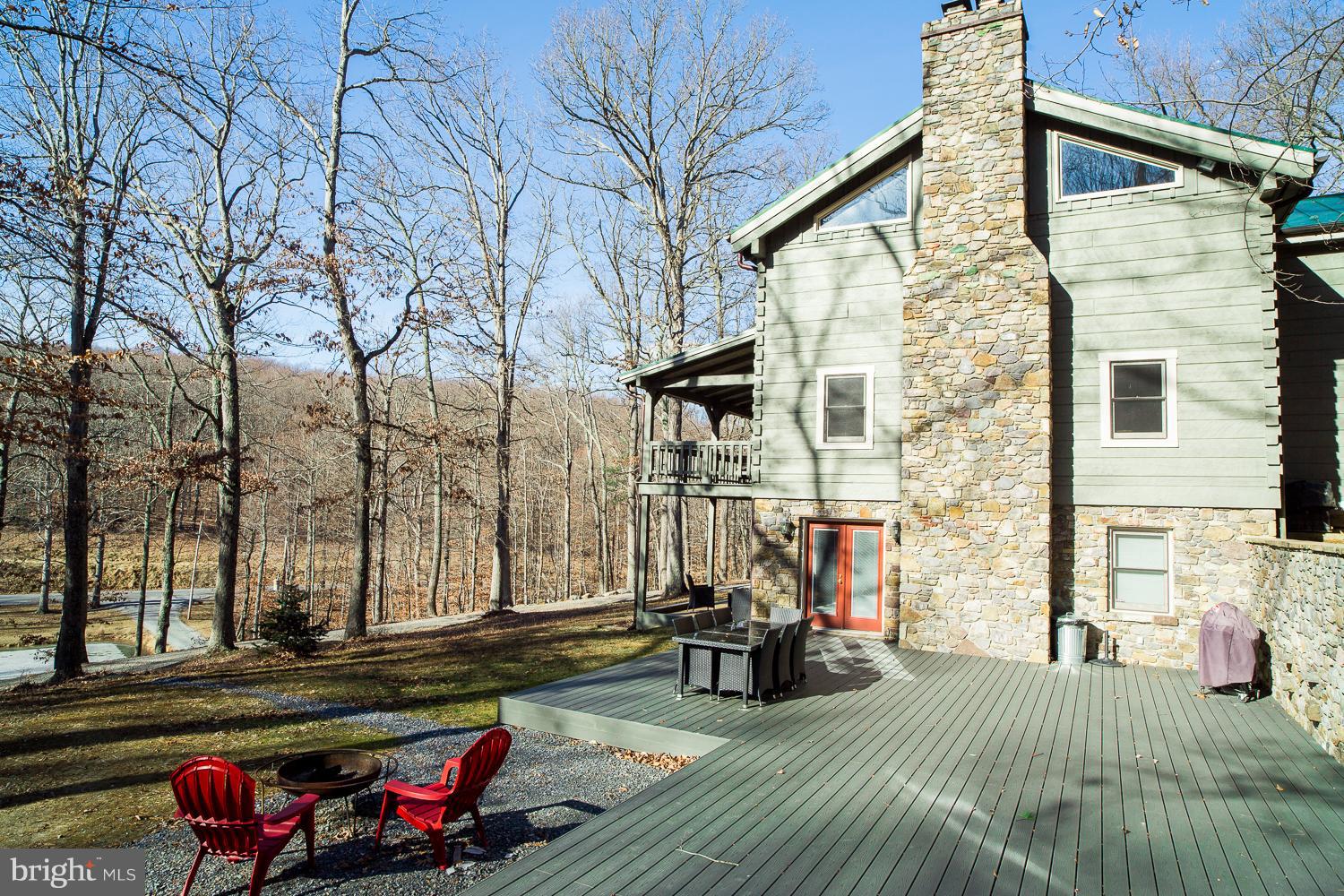 3811 Ebenezer Road Bluemont, VA 20135 - Photo 4 of 30 Peaceful views of pond from deck and firepit space