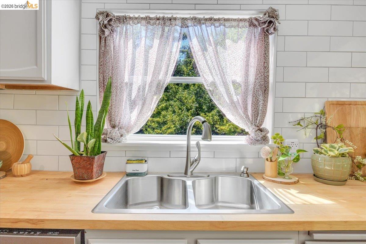 18475 Hershey Road East Tuolumne, CA 95379 - Photo 15 of 38 a view of a kitchen with a sink and a potted plant