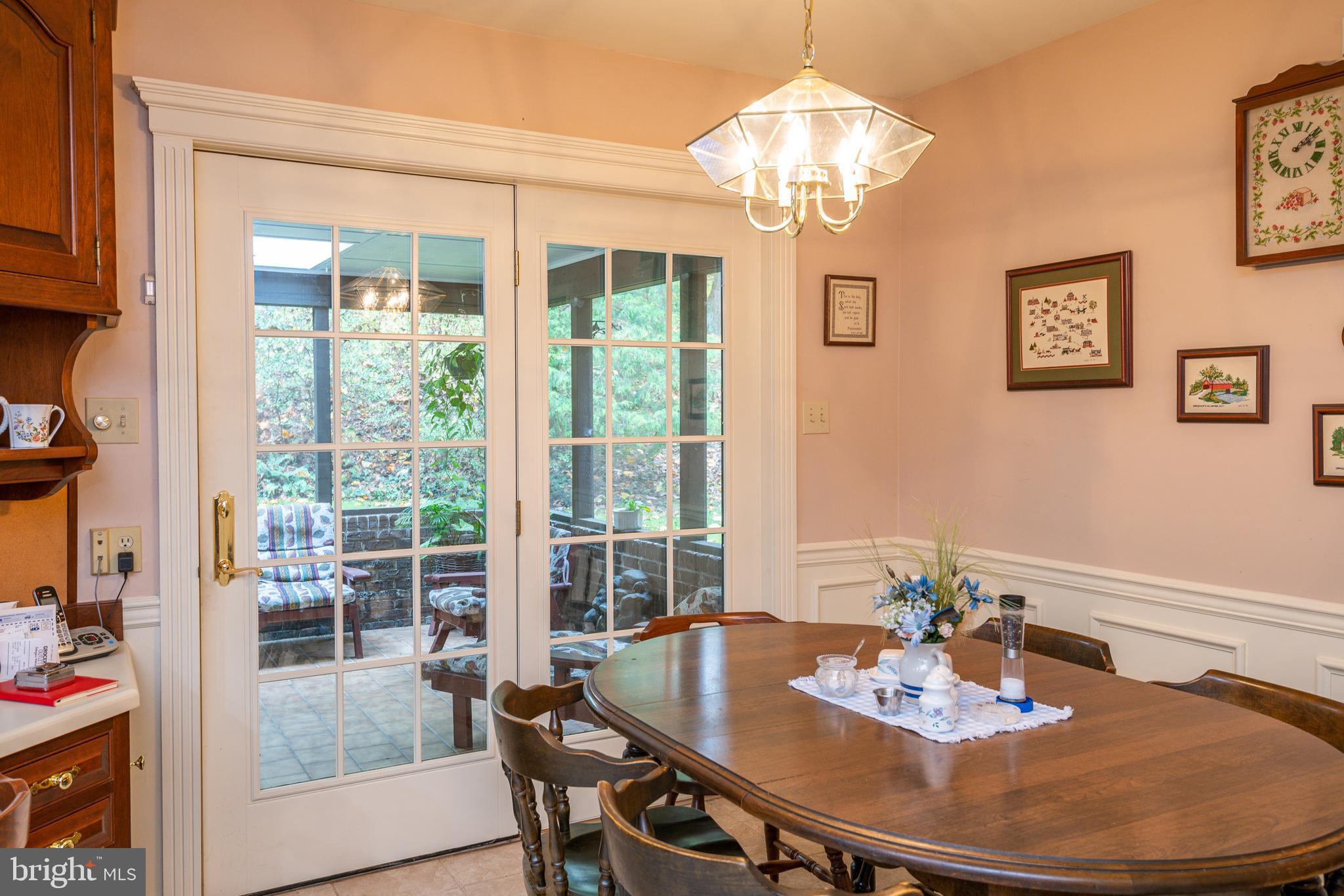 412 Arrowhead Trail Reading, PA 19608 - Photo 25 of 63 Dining Area With Access to Enclosed Porch