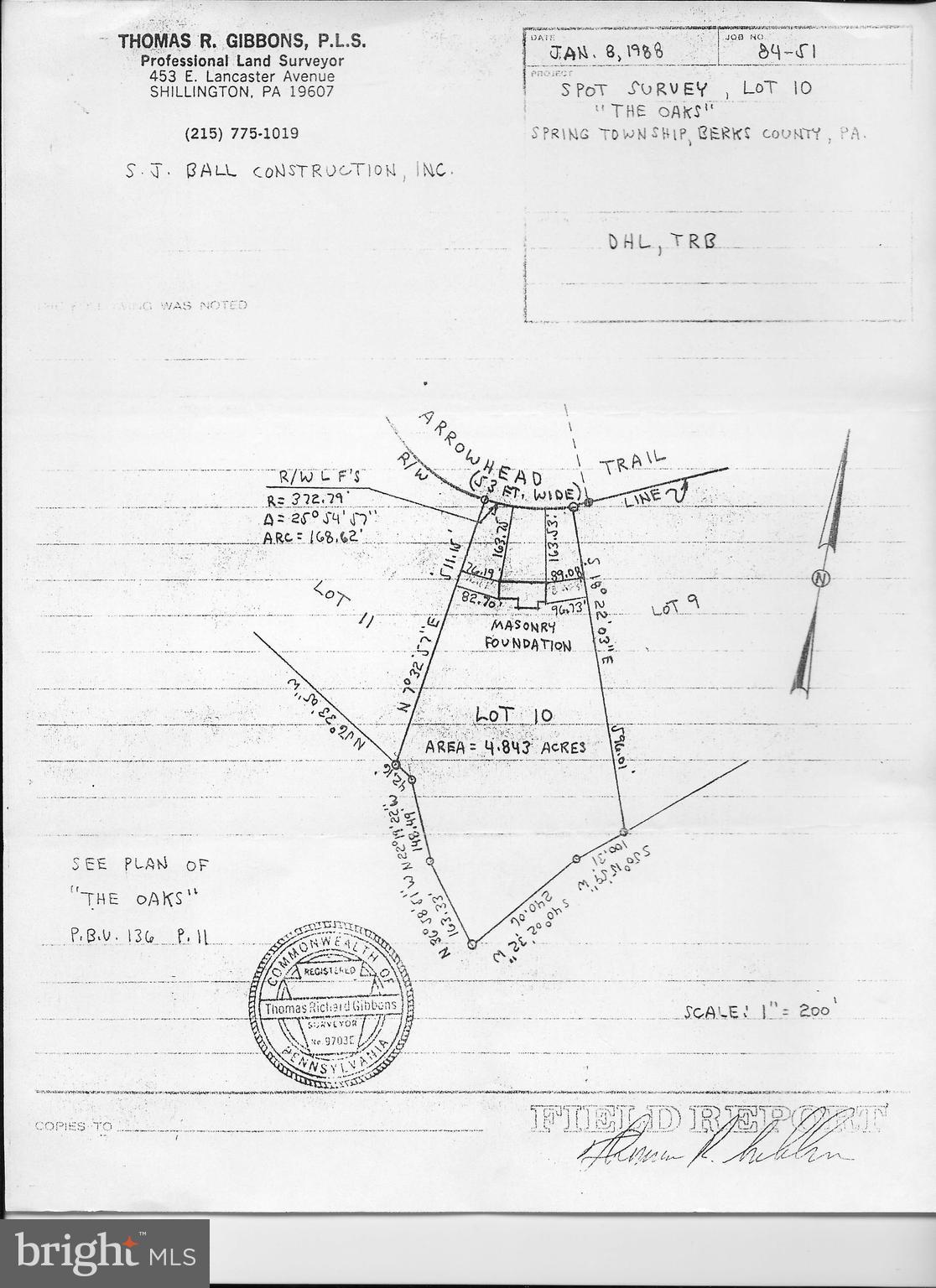 412 Arrowhead Trail Reading, PA 19608 - Photo 63 of 63 Plot Plan