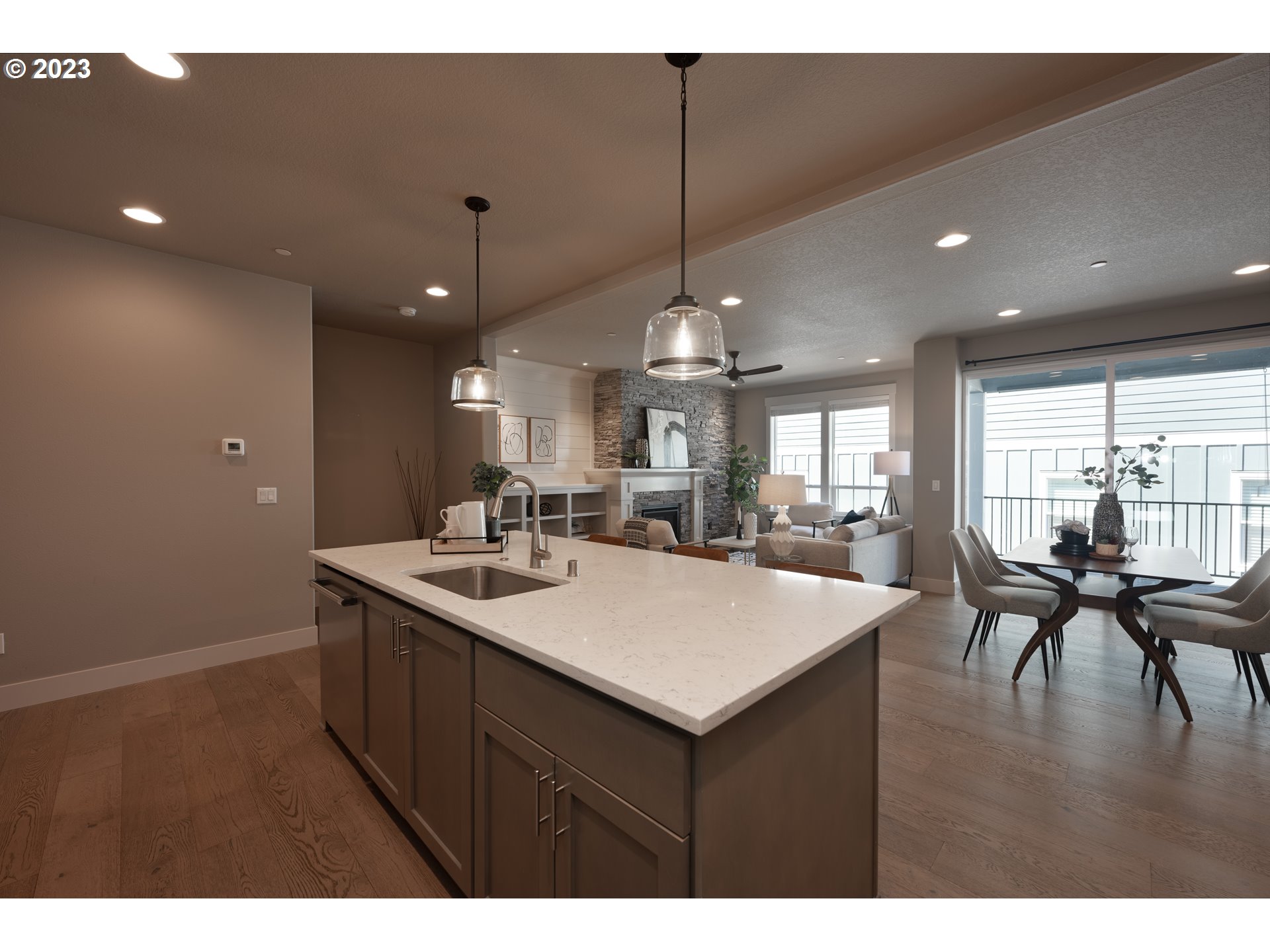 3743 Northwest 64th Avenue Camas, WA 98607 - Photo 15 of 35 a view of a kitchen and dining room