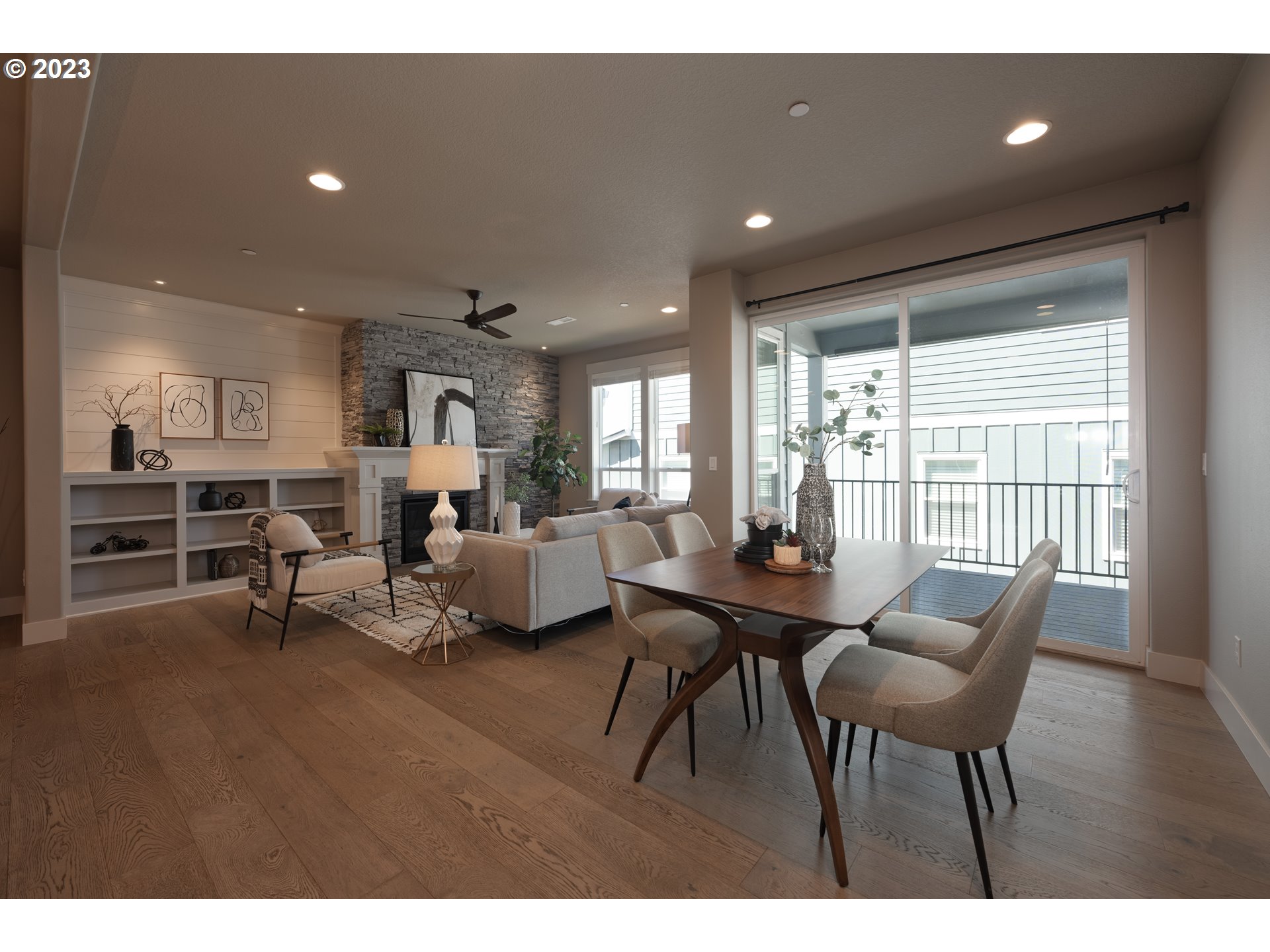 3743 Northwest 64th Avenue Camas, WA 98607 - Photo 9 of 35 a living room with furniture and a large window