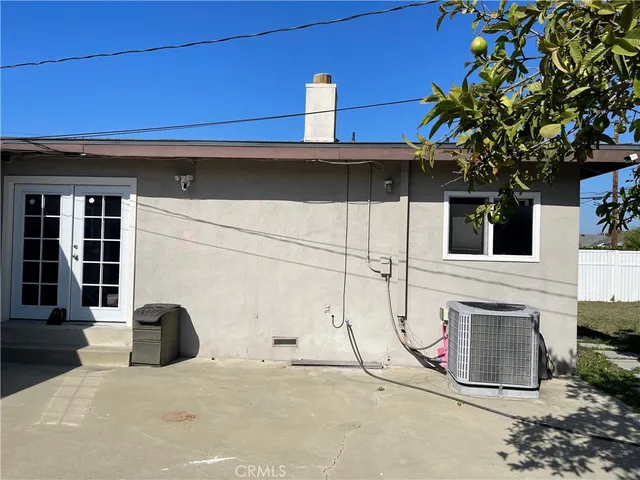 a view of front door