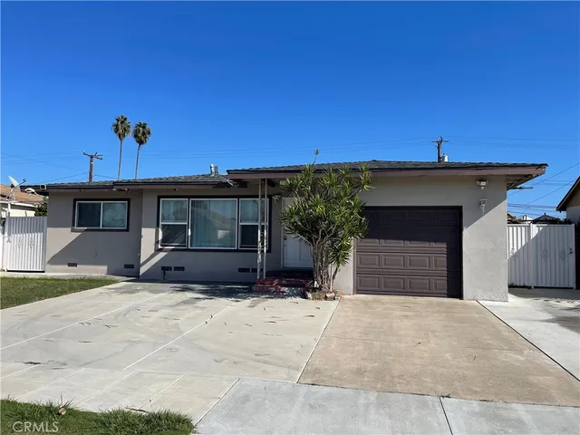 a view of a house with a patio