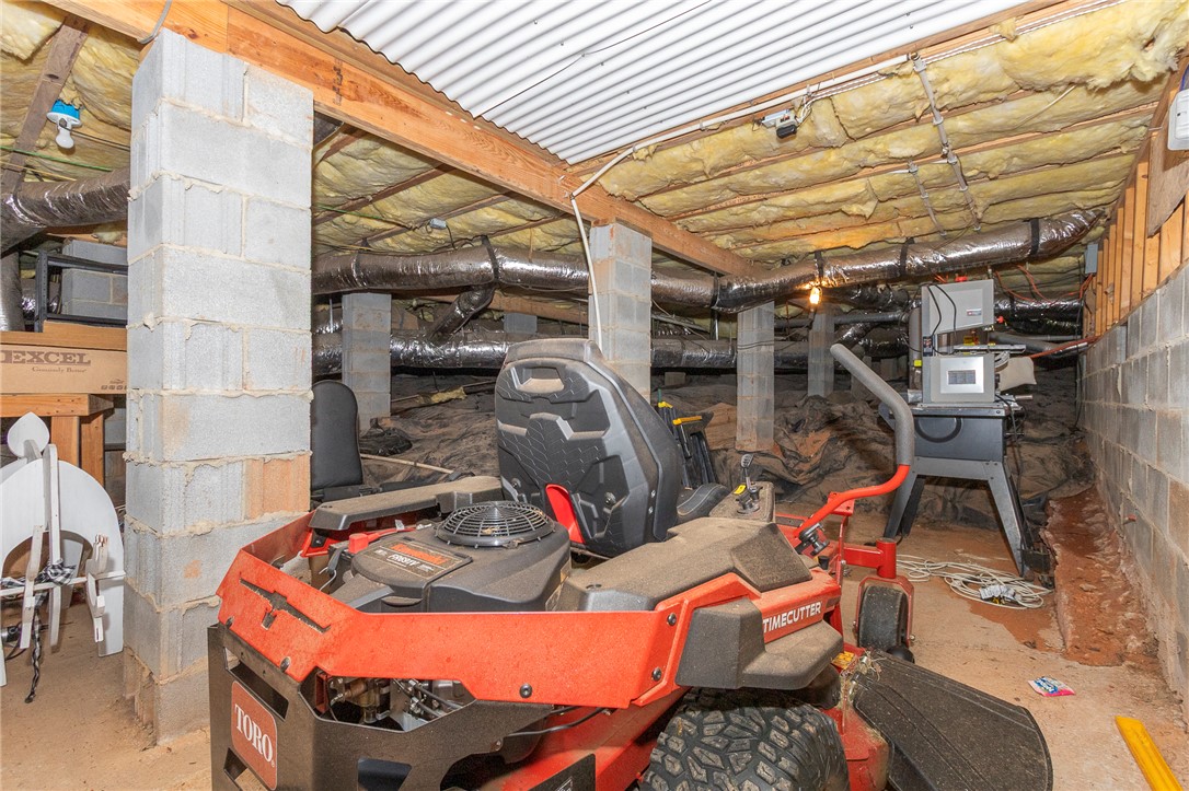 861 North Old Pendleton Road Liberty, SC 29657 - Photo 37 of 45 A functional crawl space provides practical storage and essential utility access.