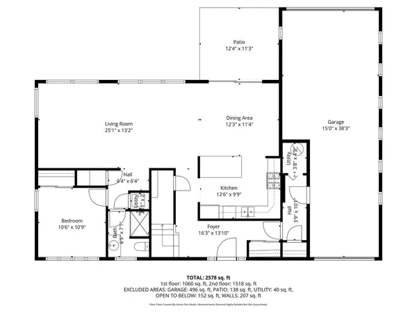 a picture of a floor plan