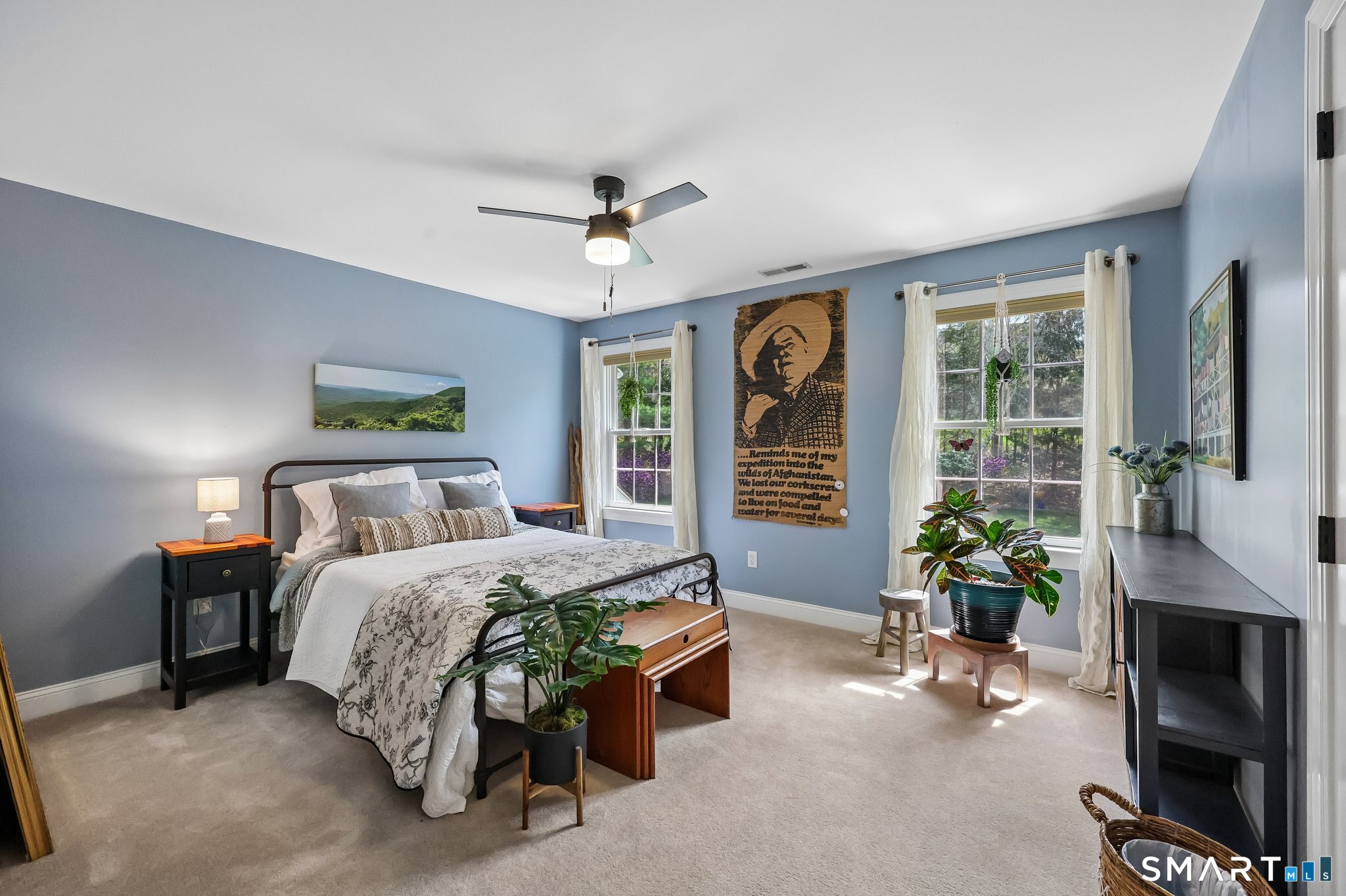 3 East Lake Road Danbury, CT 06811 - Photo 25 of 37 Bedroom 2 is generously sized and features warm wall-to-wall carpeting, creating a comfortable and inviting space.