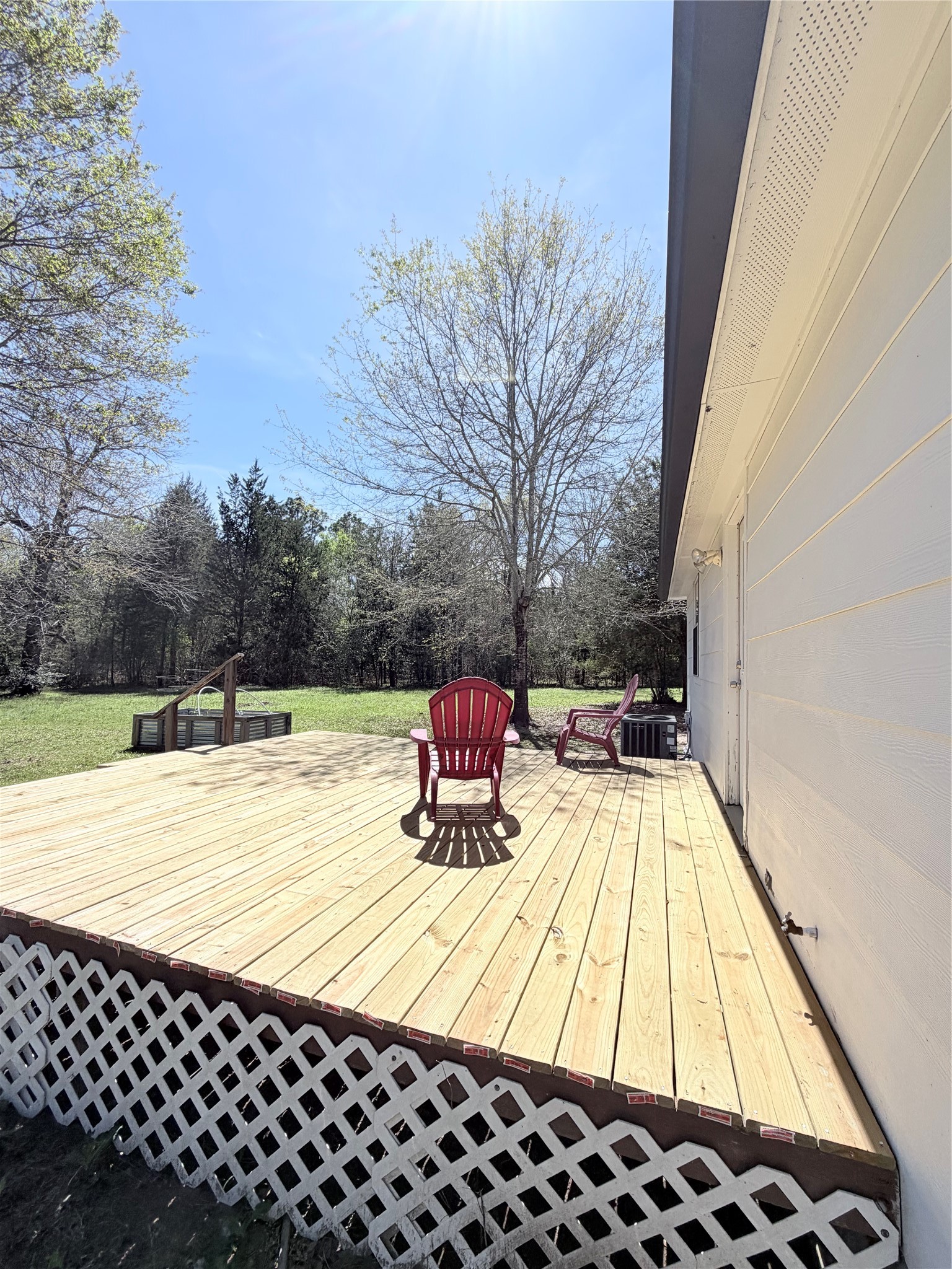 59 Forgotten Road Richards, TX 77873 - Photo 15 of 21 a view of a terrace with trees