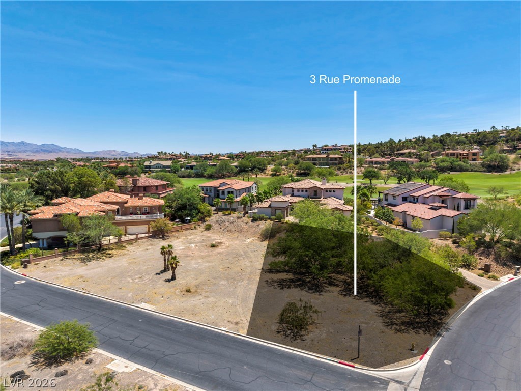 3 Rue Promenade Way Henderson, NV 89011 - Photo 2 of 26 Premium buildable parcel nestled among established estates, offering sweeping mountain vistas.