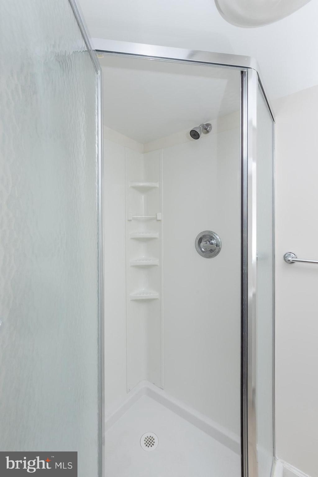 613 Anneslie Road Baltimore, MD 21212 - Photo 43 of 48 a bathroom with a glass shower door
