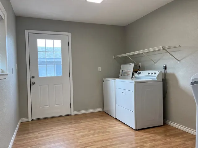 a room with storage and utility