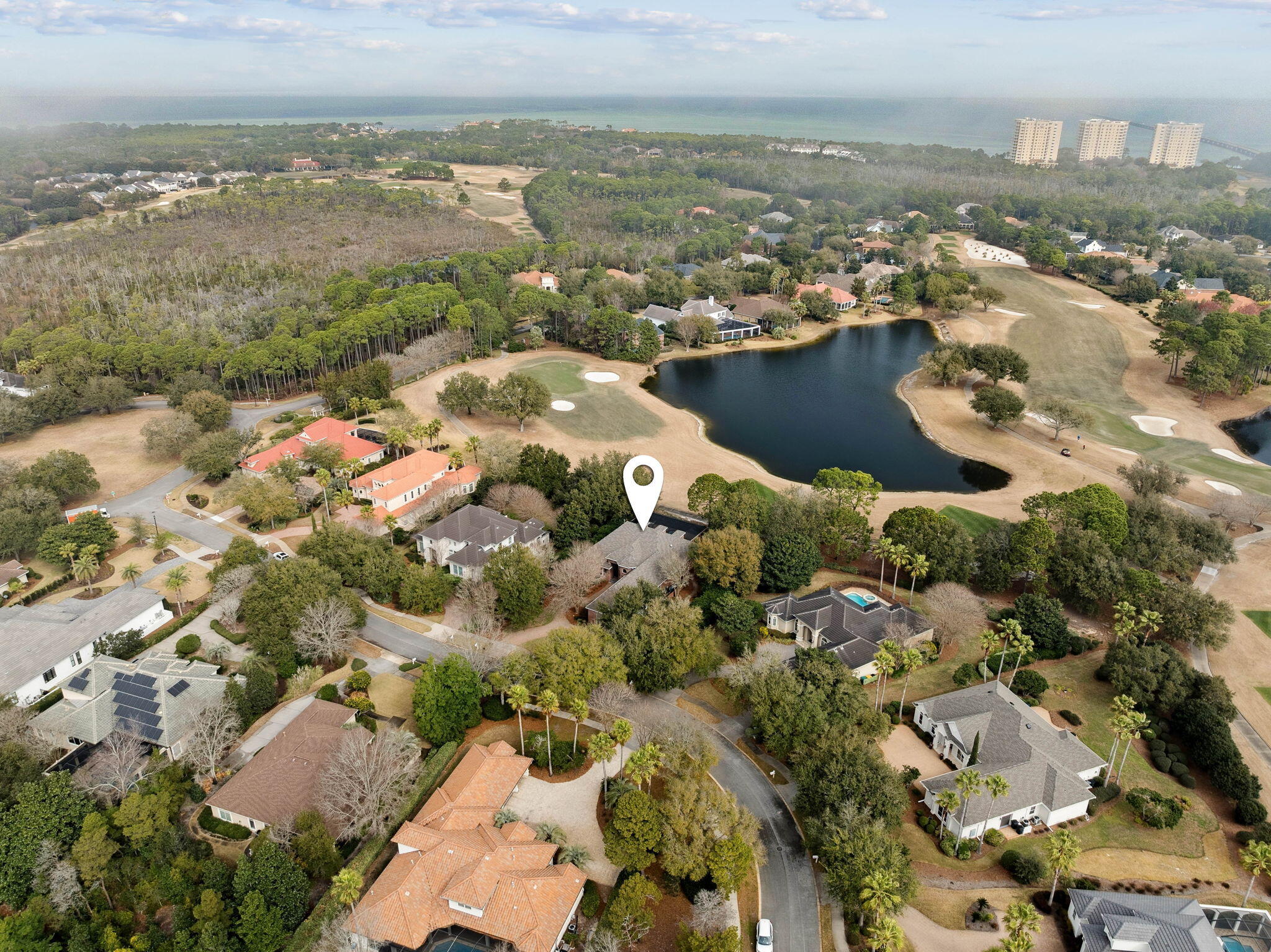 6326 Augusta Cove Destin, FL 32541 - Photo 11 of 71 11-Aerial-Gulf-Bay-Views