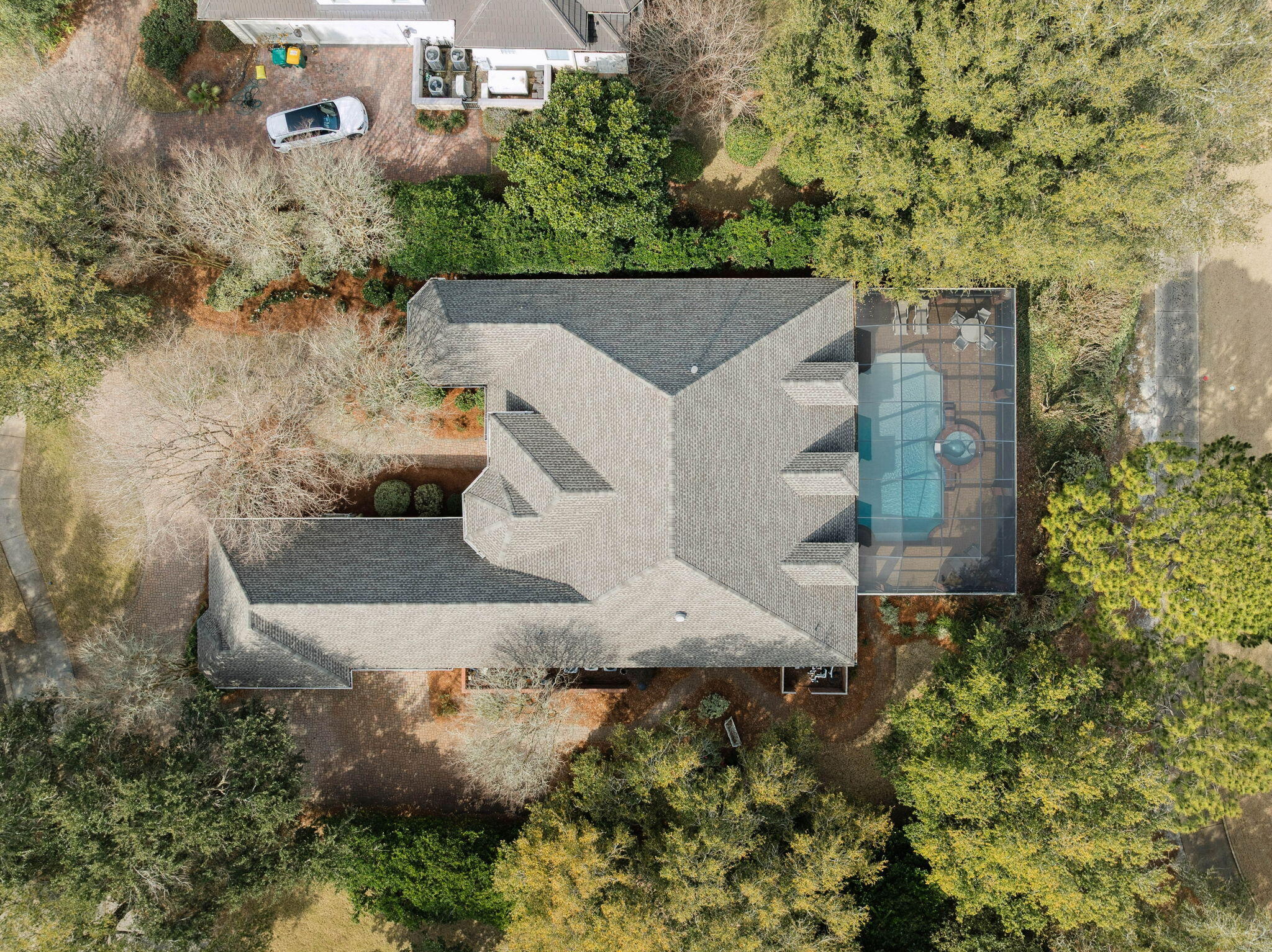 6326 Augusta Cove Destin, FL 32541 - Photo 12 of 71 15-Aerial-Home-Screened-Pool