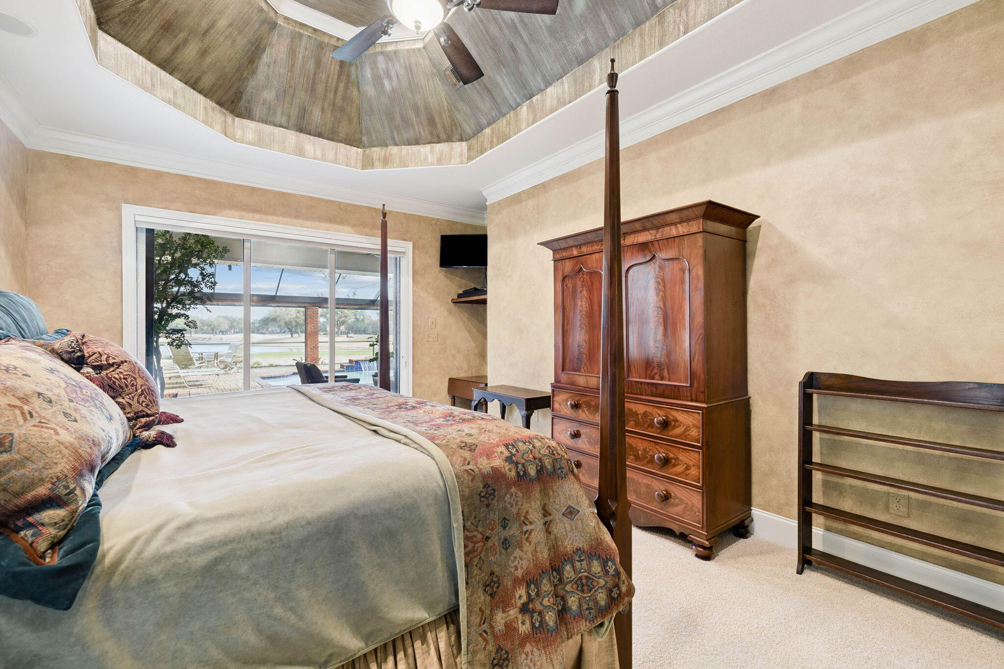 6326 Augusta Cove Destin, FL 32541 - Photo 43 of 71 46-Primary-Suite-Pool-Golf-View