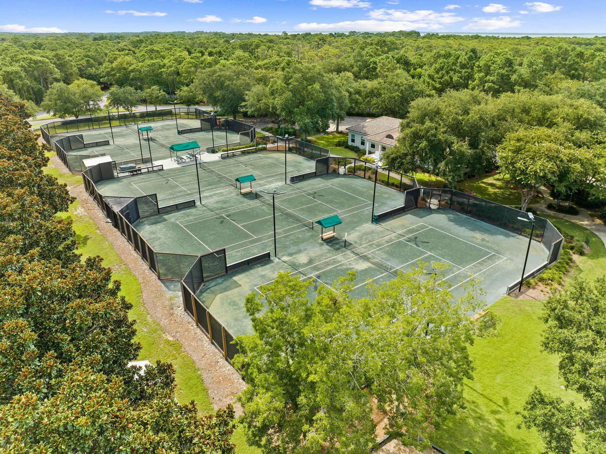6326 Augusta Cove Destin, FL 32541 - Photo 71 of 71 74-KP-Tennis-Courts-Aerial