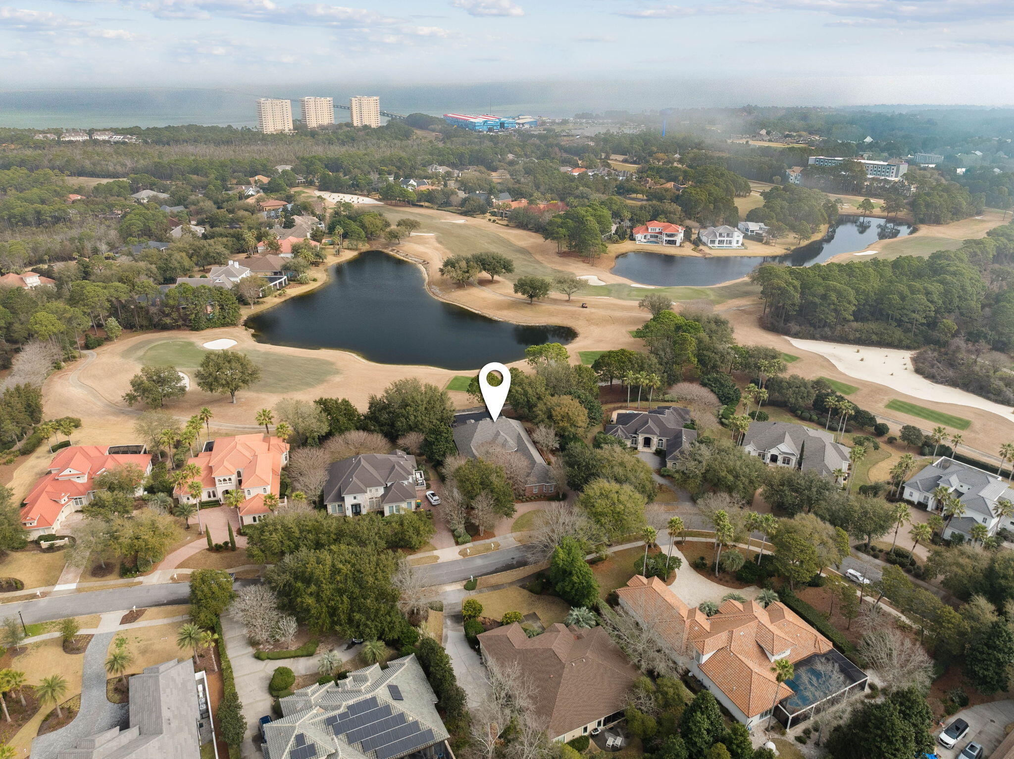 6326 Augusta Cove Destin, FL 32541 - Photo 10 of 71 10-Aerial-Golf-Ponds-Gulf