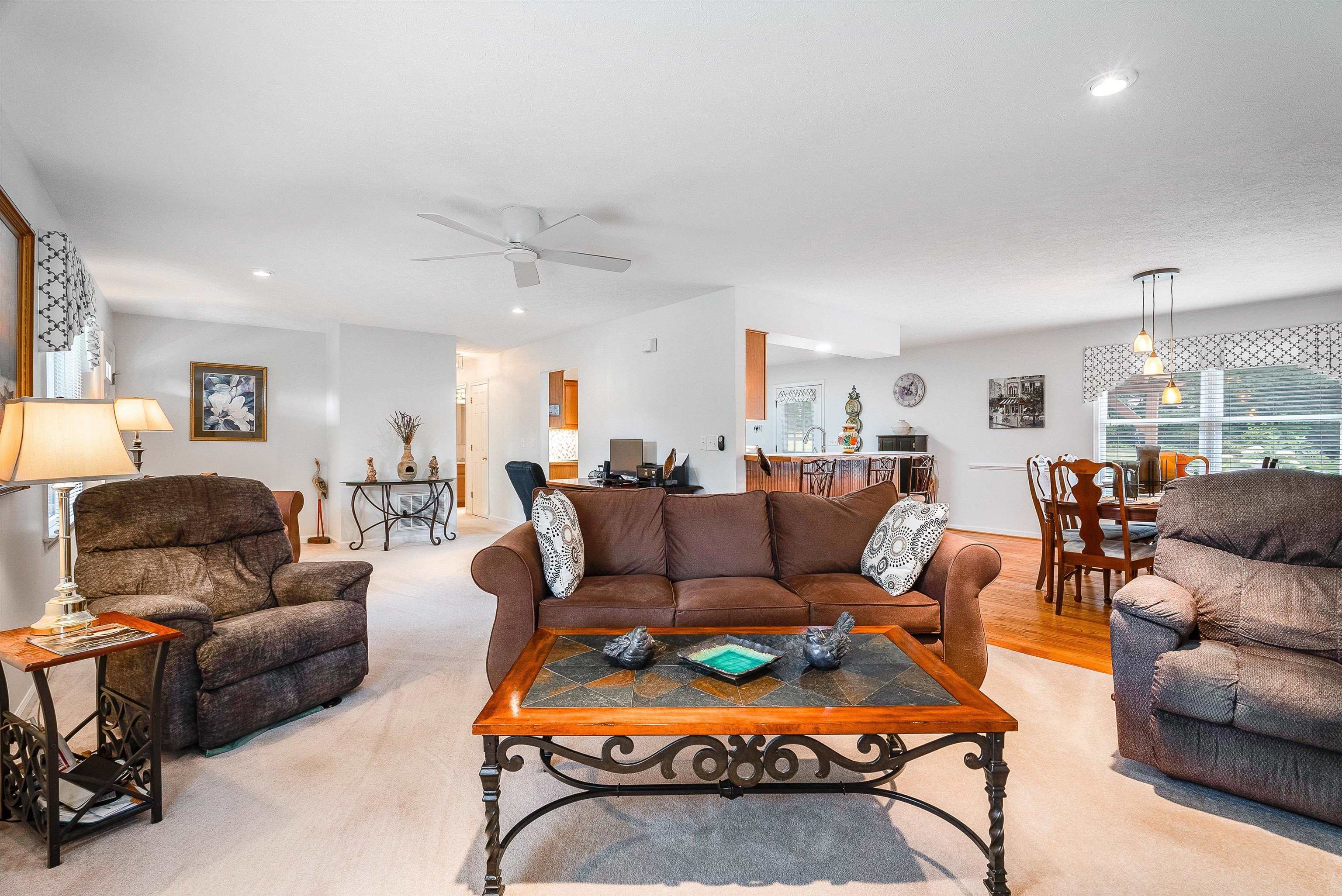 31 Folly Mills Station Road Staunton, VA 24401 - Photo 13 of 48 a living room with furniture a table and a potted plant