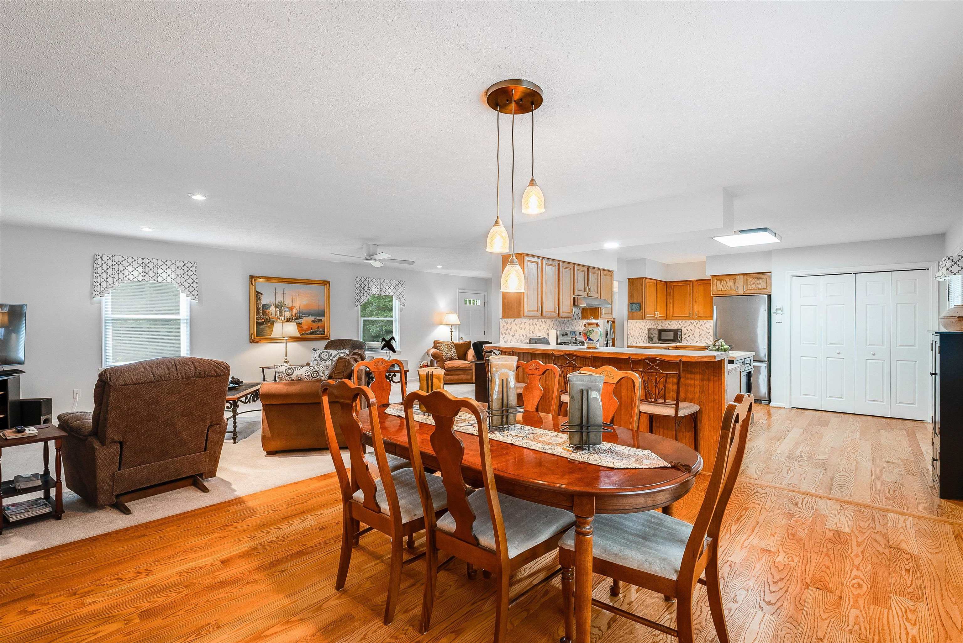 31 Folly Mills Station Road Staunton, VA 24401 - Photo 15 of 48 a dining room with furniture and wooden floor