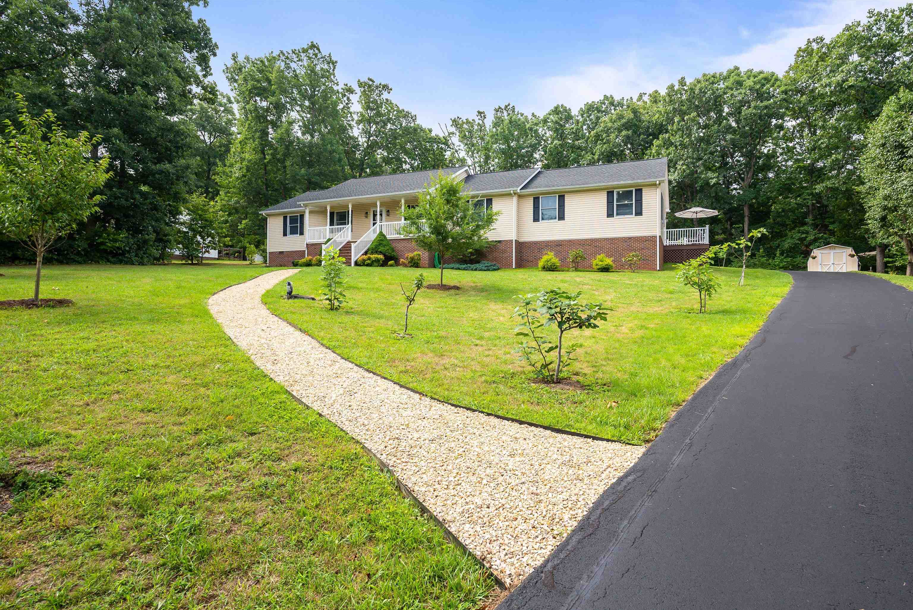 31 Folly Mills Station Road Staunton, VA 24401 - Photo 6 of 48 a view of a house with a yard