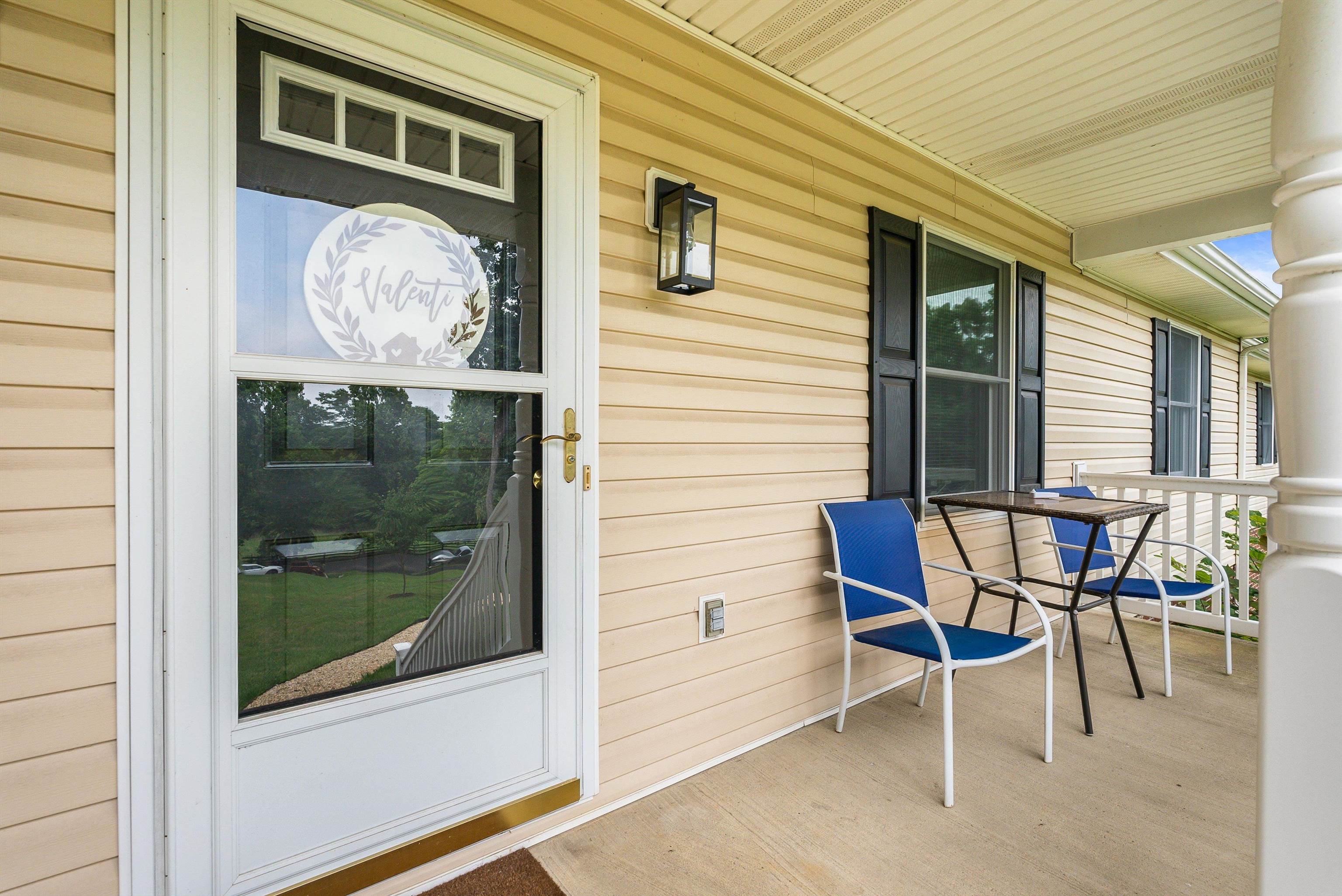31 Folly Mills Station Road Staunton, VA 24401 - Photo 10 of 48 a view of a two chairs in the balcony