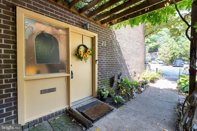 a view of a park with slide