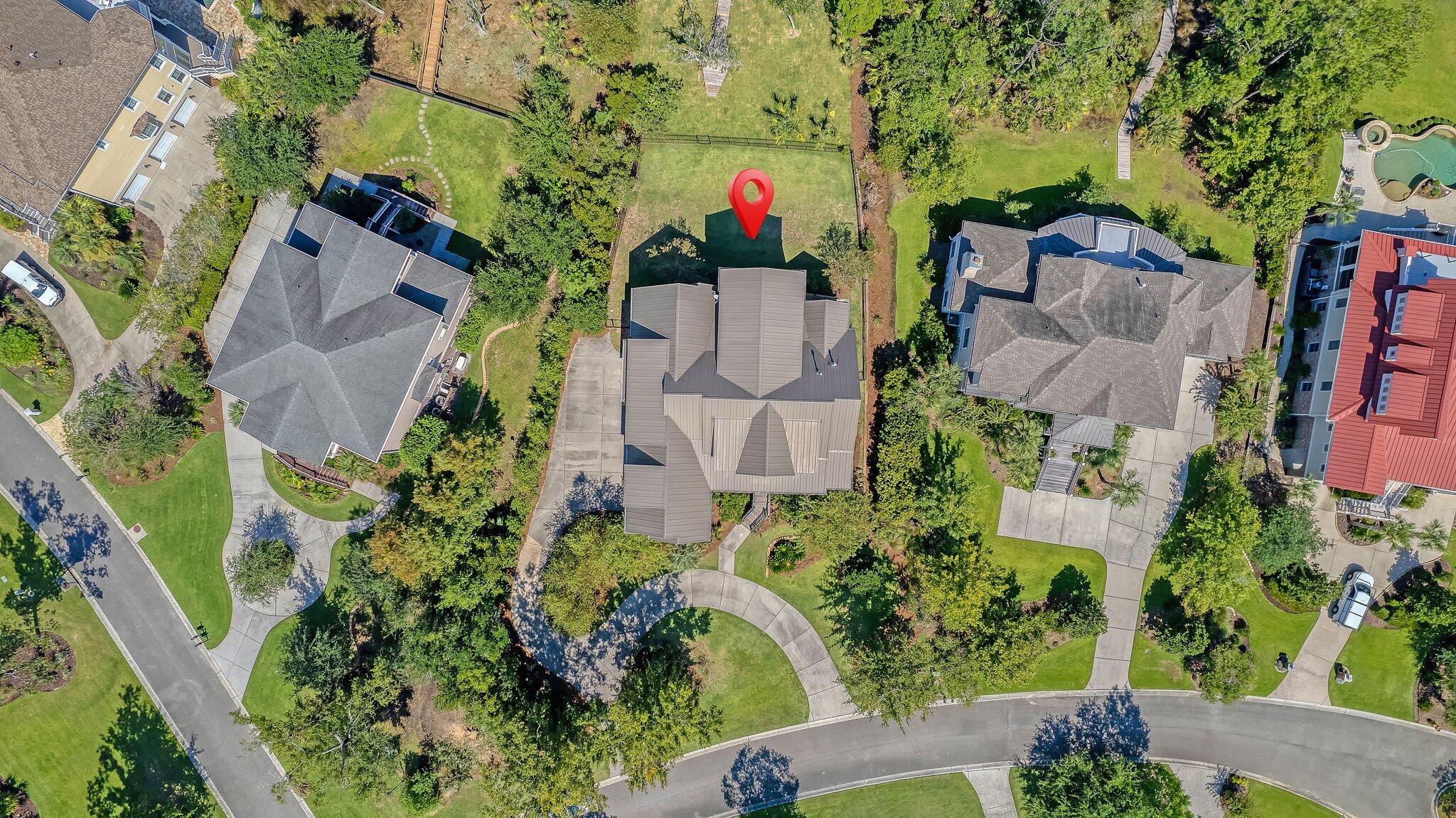 2733 Fountainhead Way Mount Pleasant, SC 29466 - Photo 66 of 98 2733 Fountainhead overhead front red