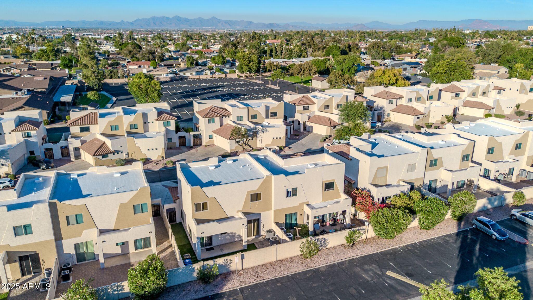 544 North Alma School Road, Unit 28 Mesa, AZ 85201 - Photo 27 of 33 544 N Alma School Rd Drone-9